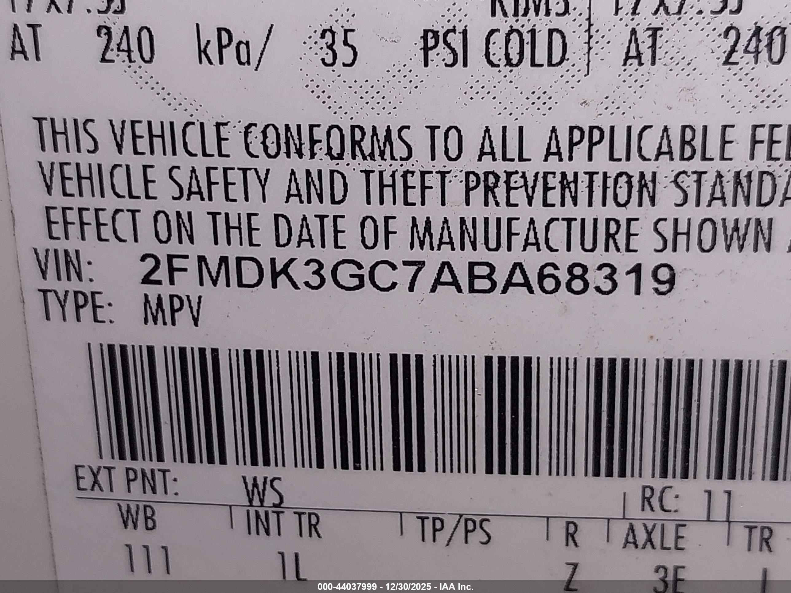 FORD EDGE image 9