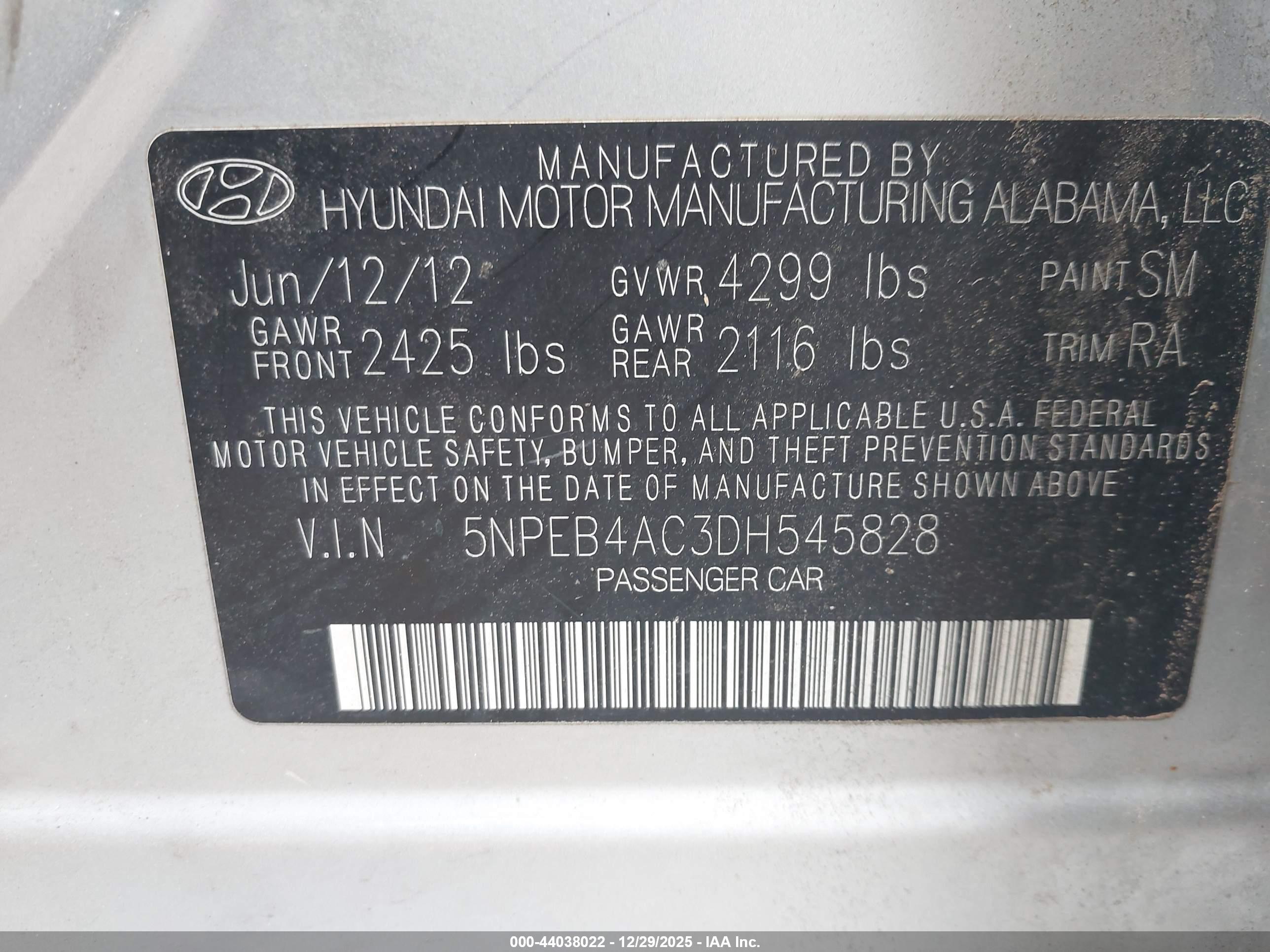 HYUNDAI SONATA image 9