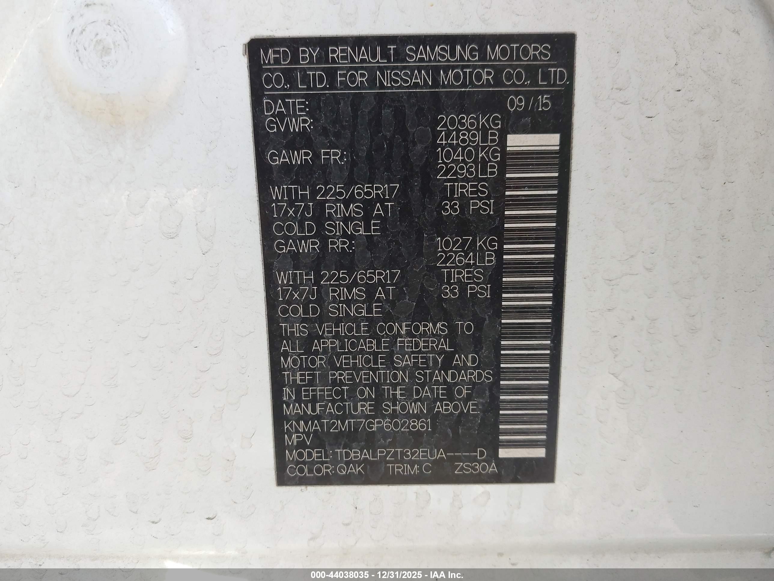 NISSAN ROGUE image 9