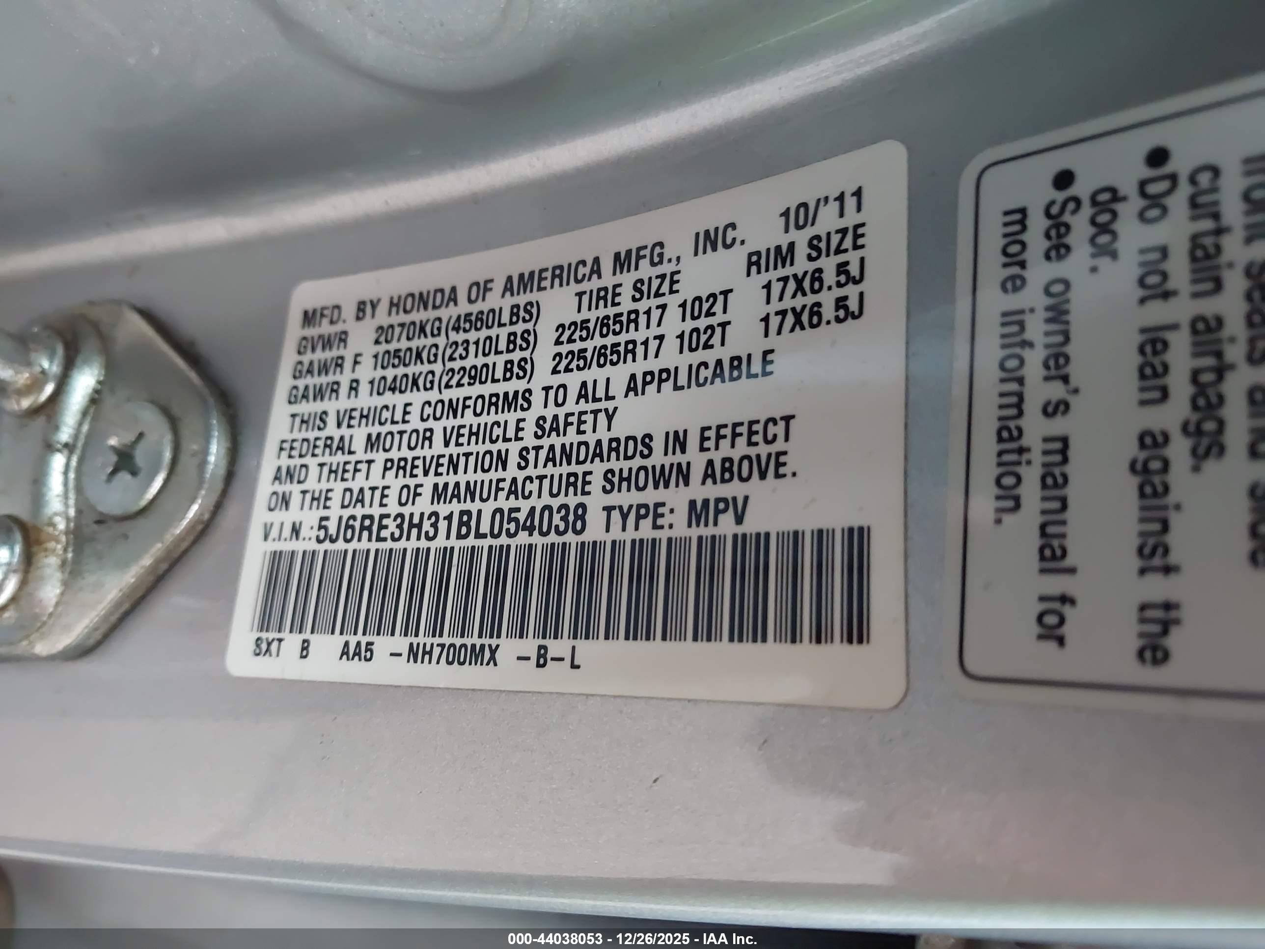HONDA CR-V image 9