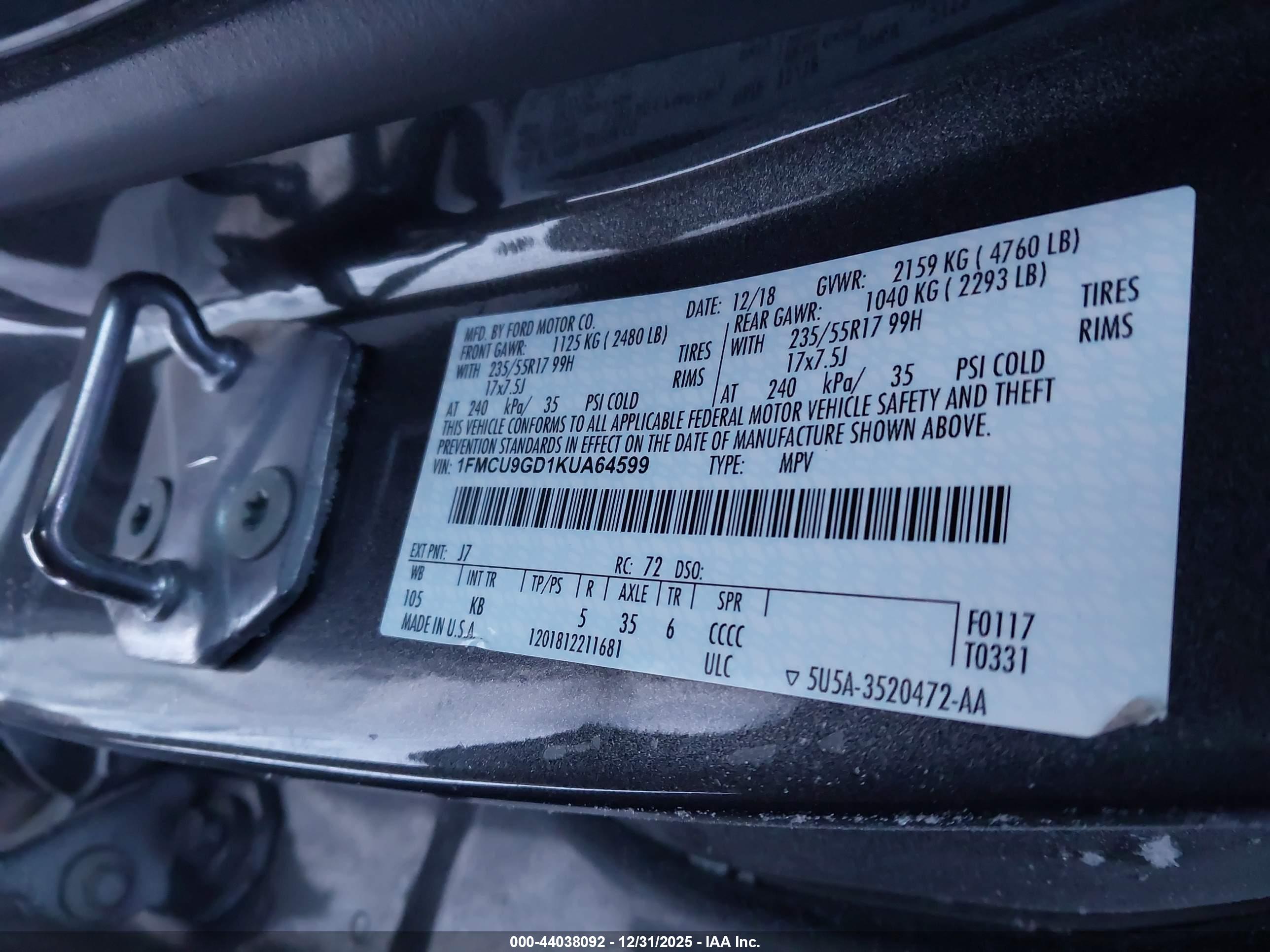 FORD ESCAPE image 9