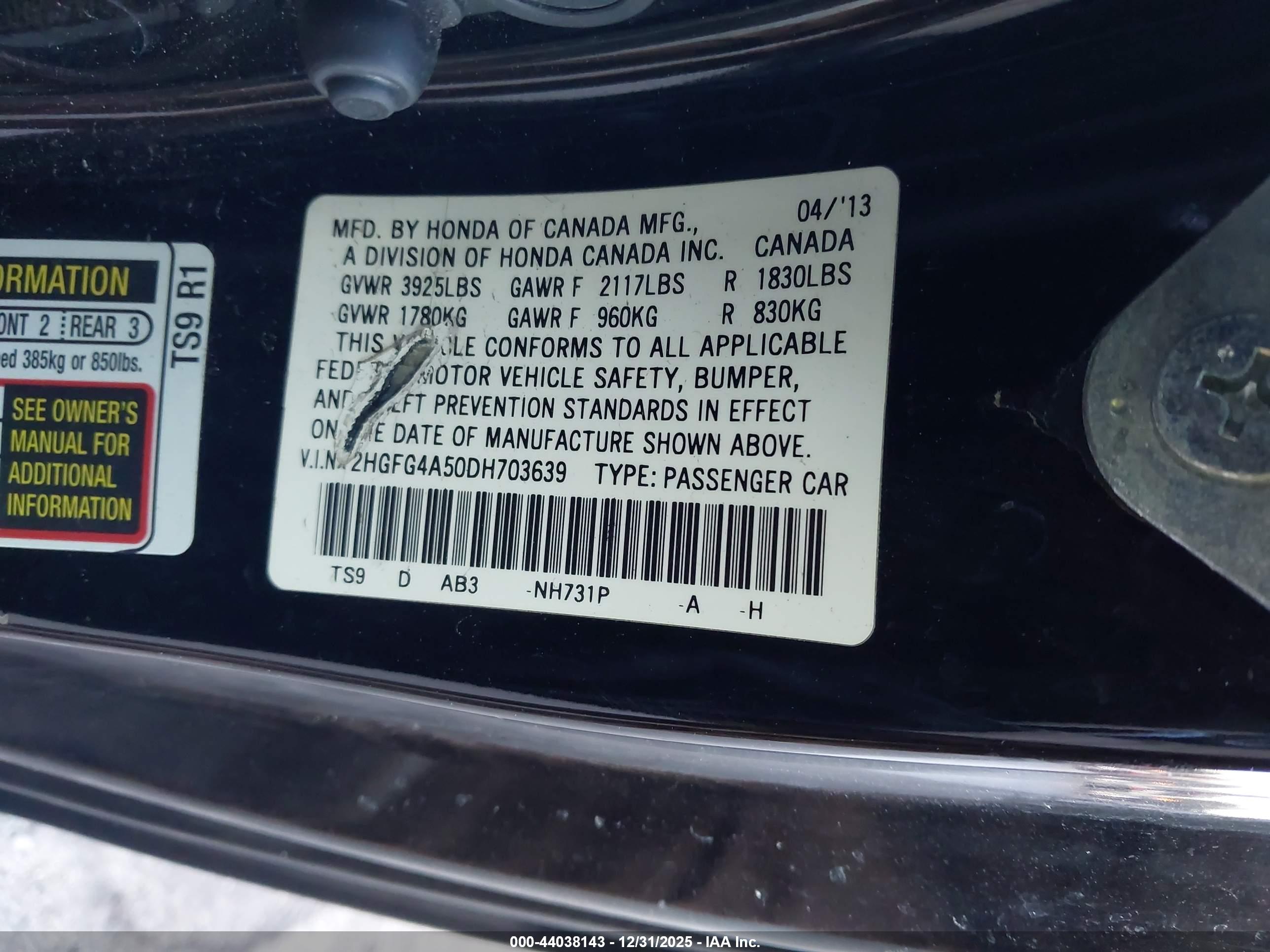 HONDA CIVIC image 9