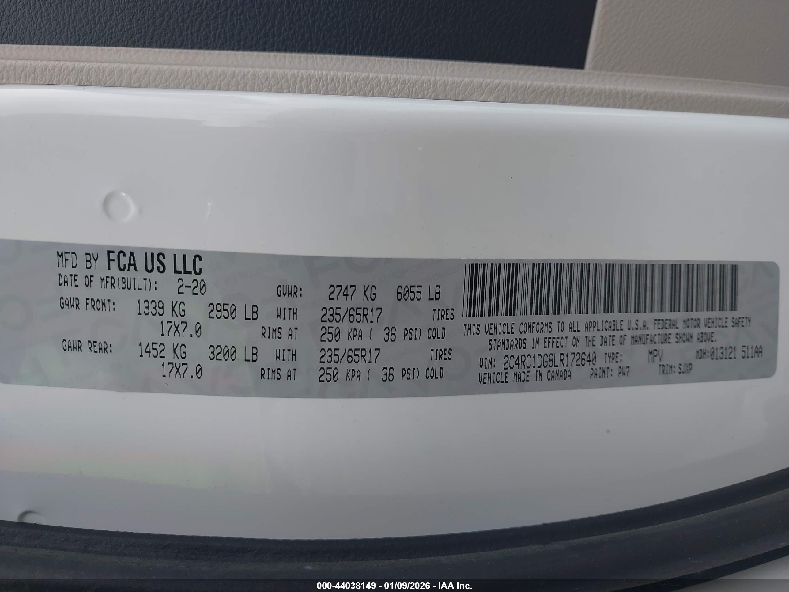 CHRYSLER VOYAGER image 9