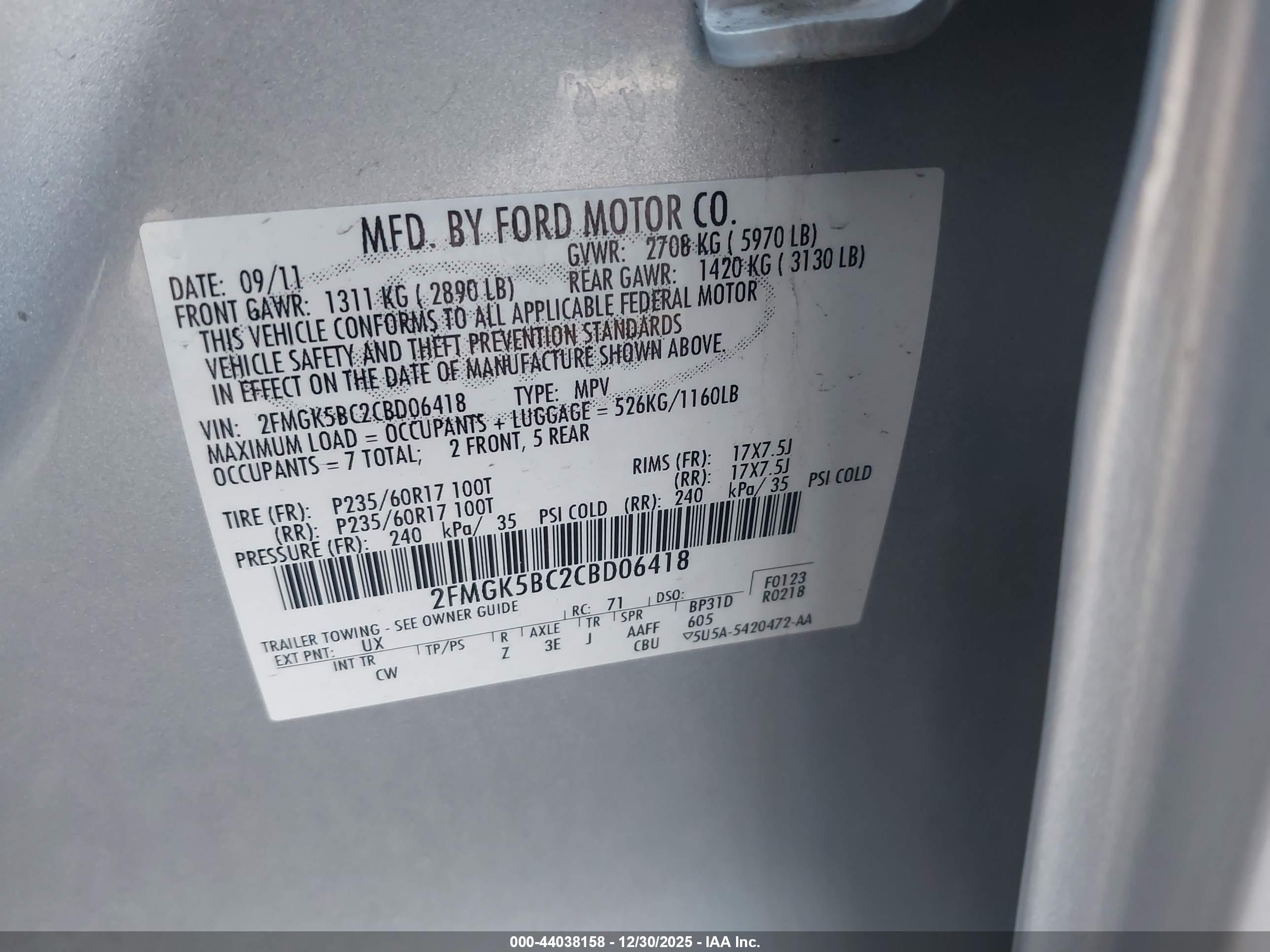 FORD FLEX image 9