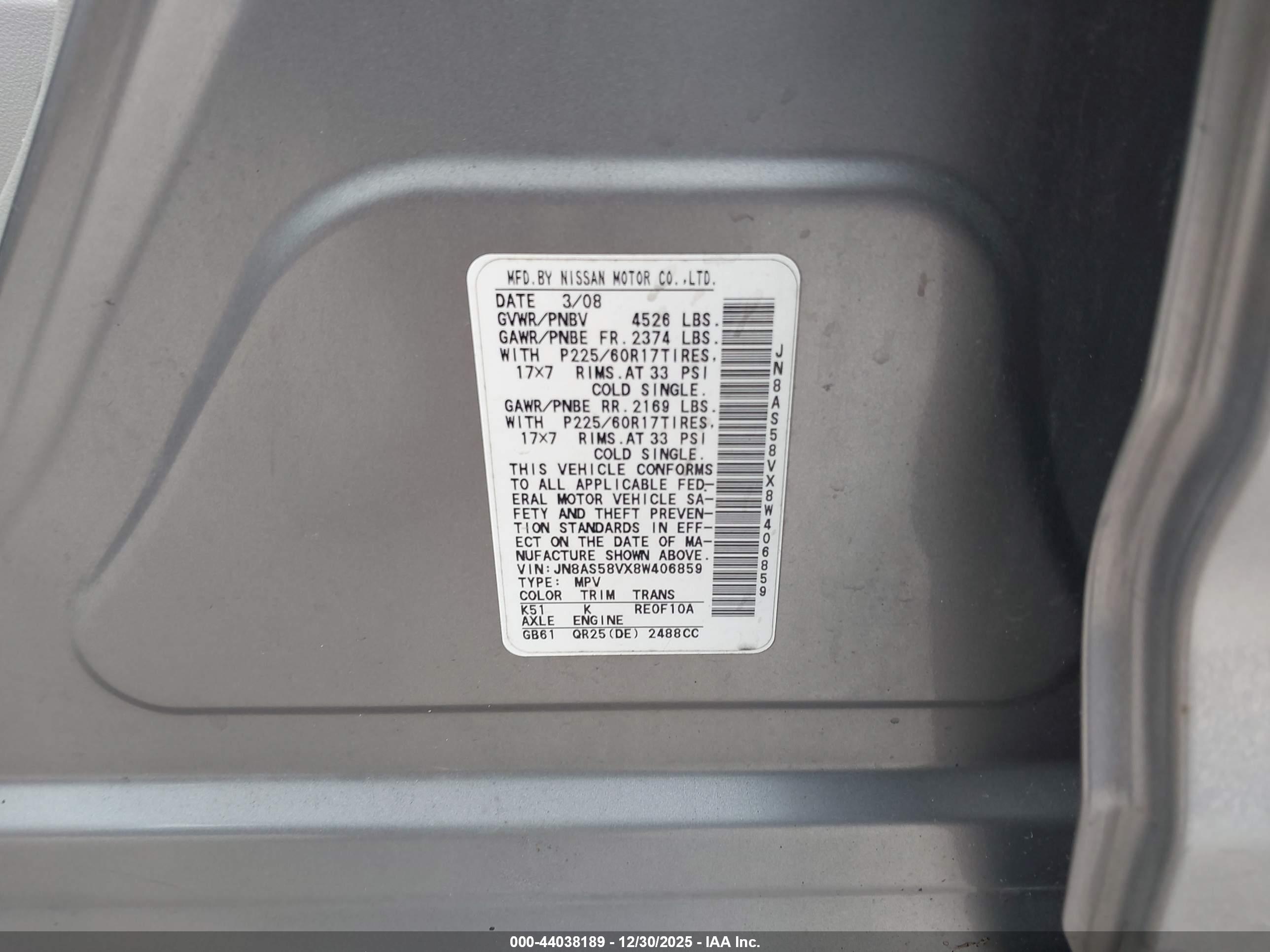 NISSAN ROGUE image 9