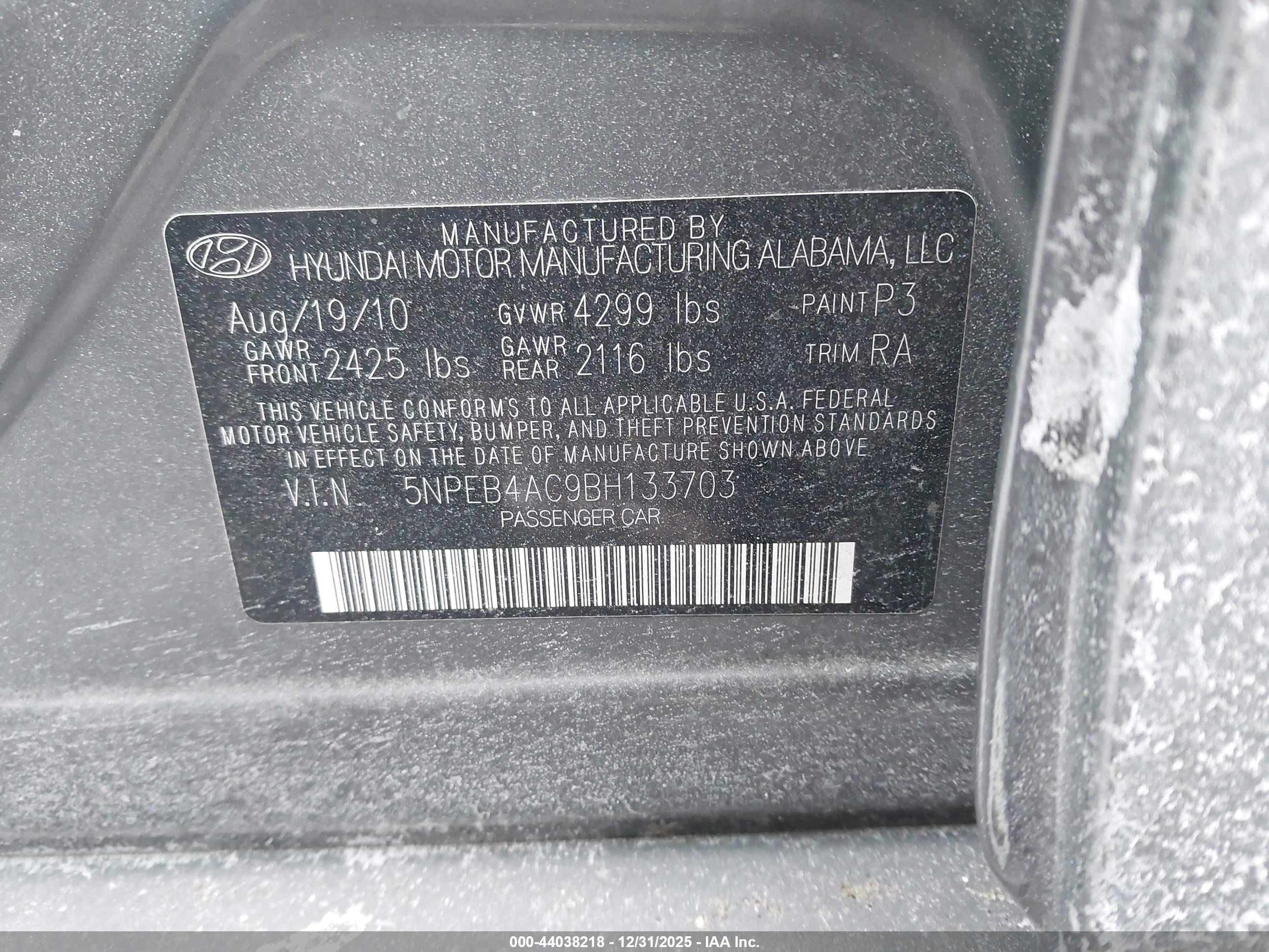 HYUNDAI SONATA image 9