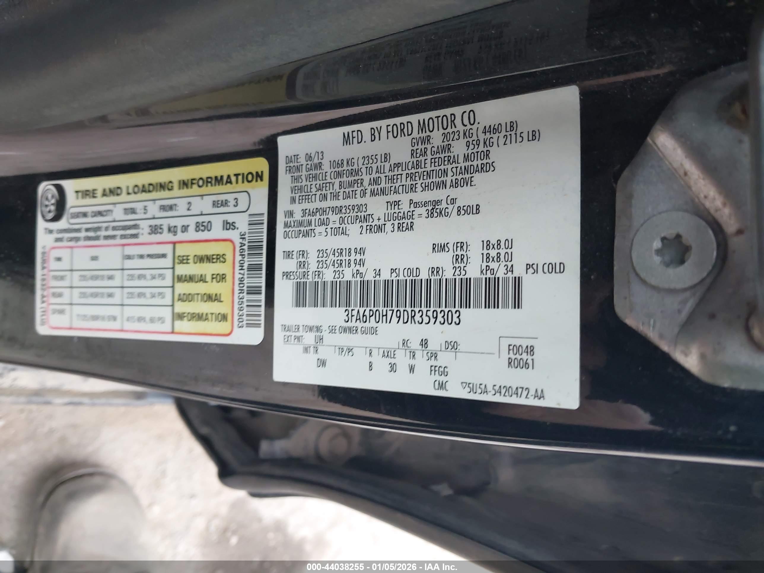 FORD FUSION image 9