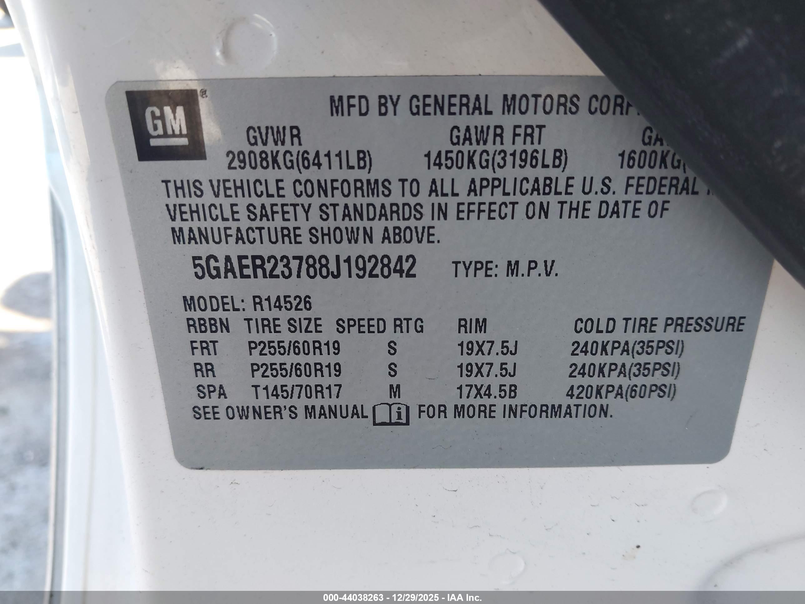 BUICK ENCLAVE image 9