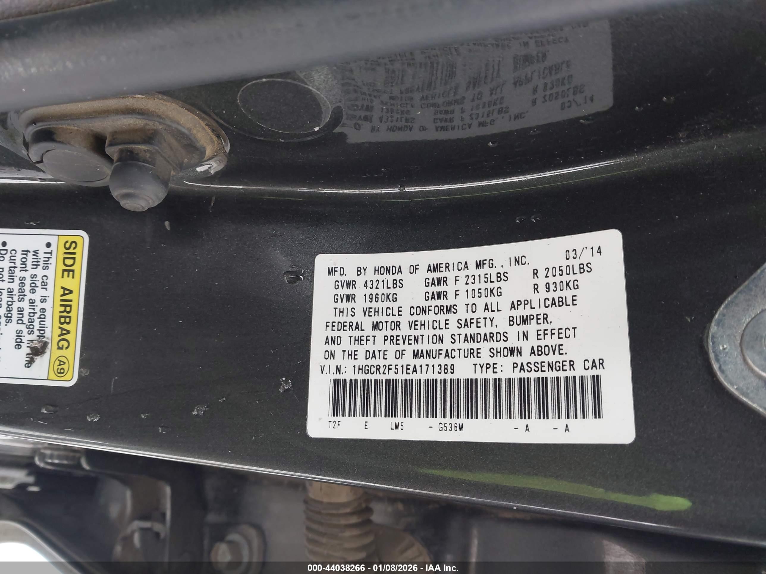 HONDA ACCORD image 9