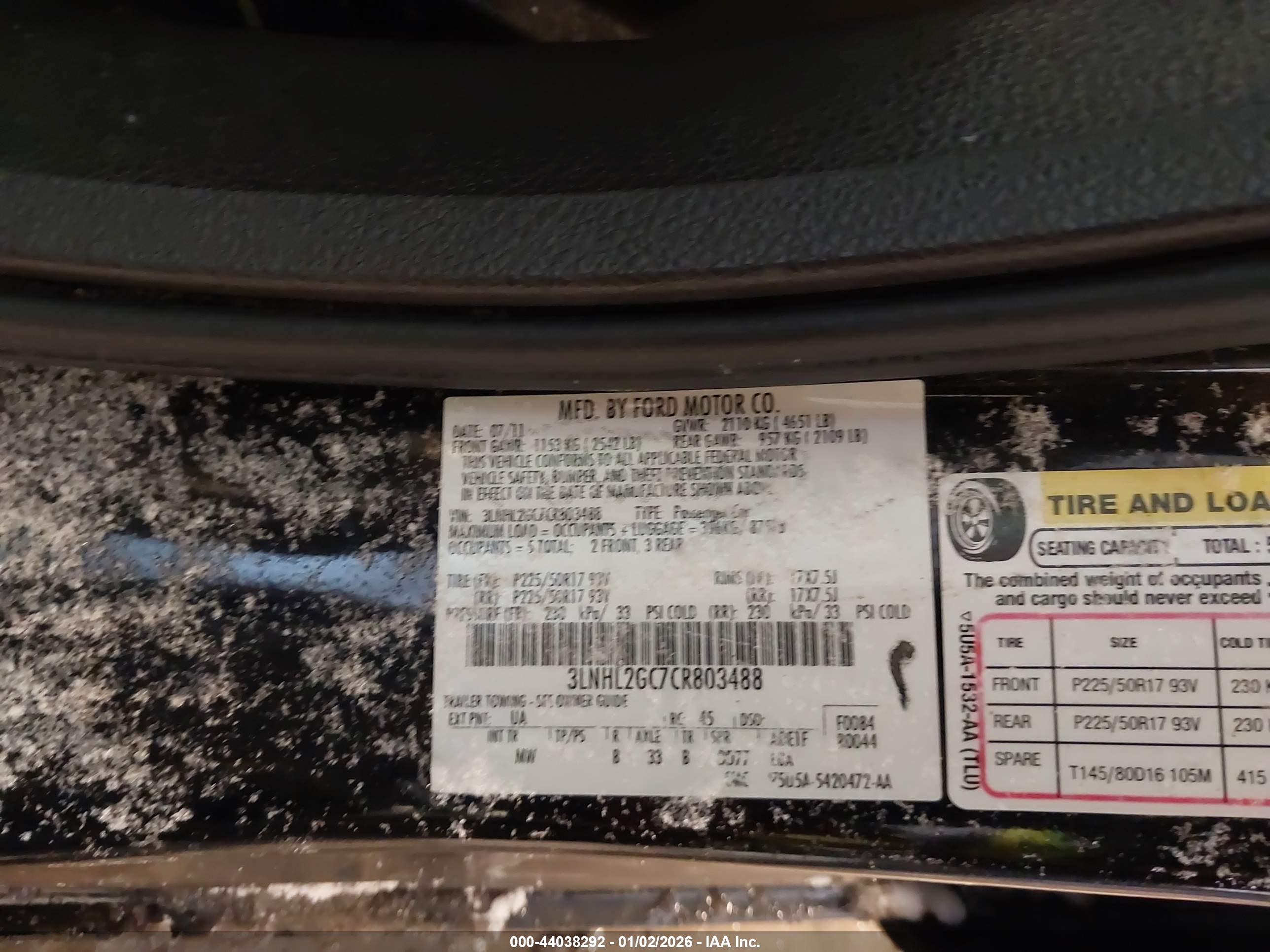 LINCOLN MKZ image 9
