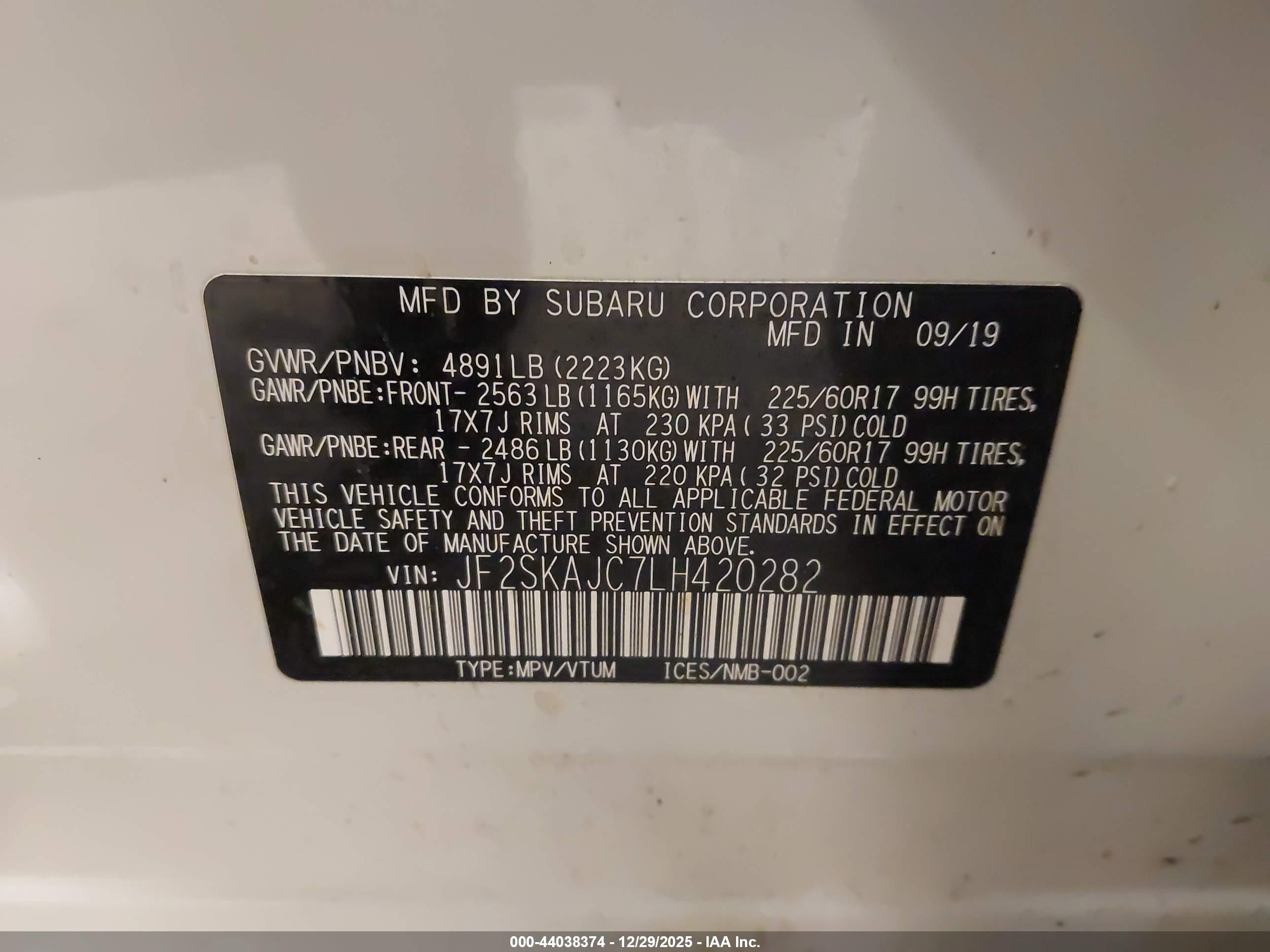 SUBARU FORESTER image 9