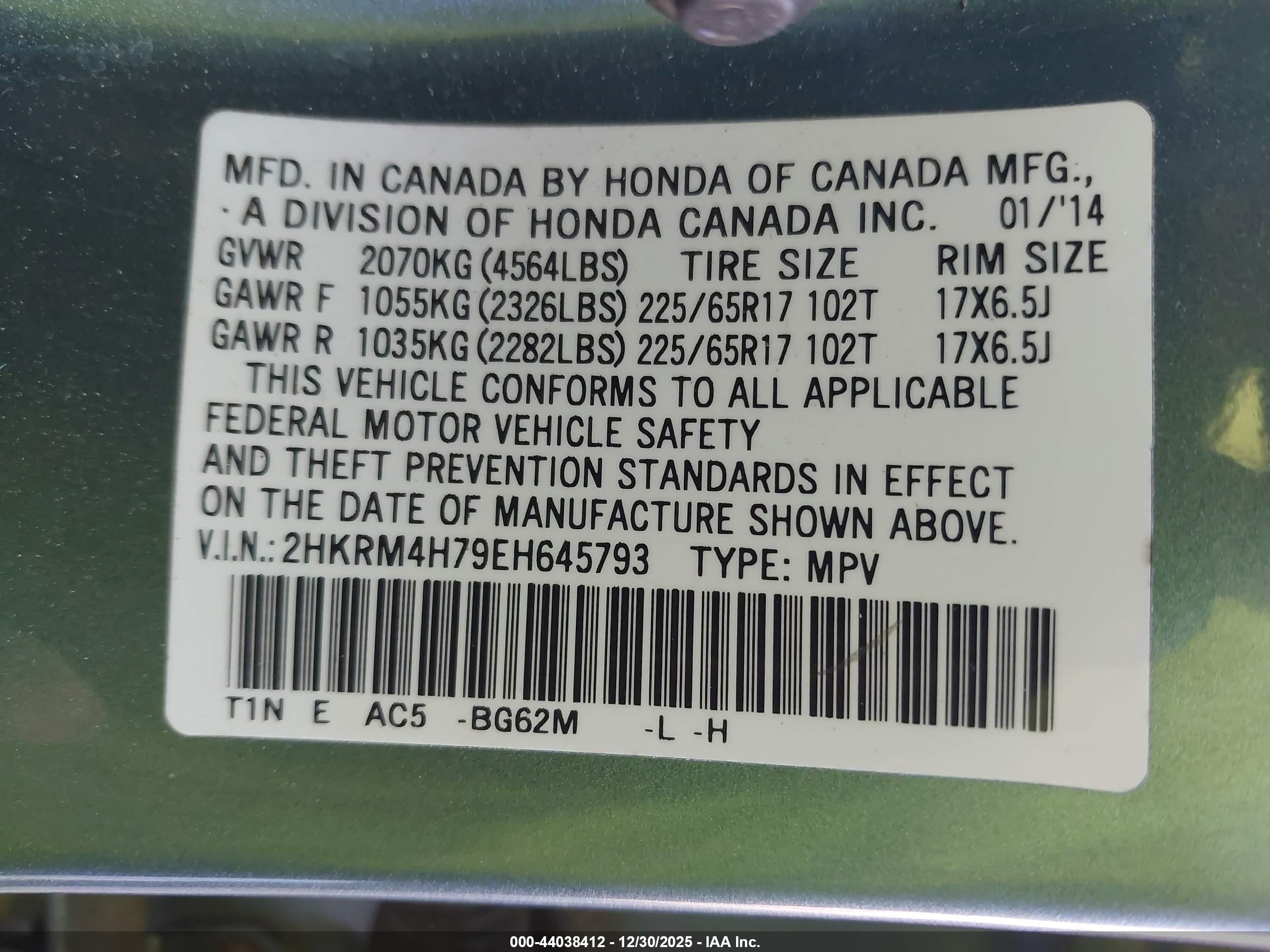 HONDA CR-V image 9
