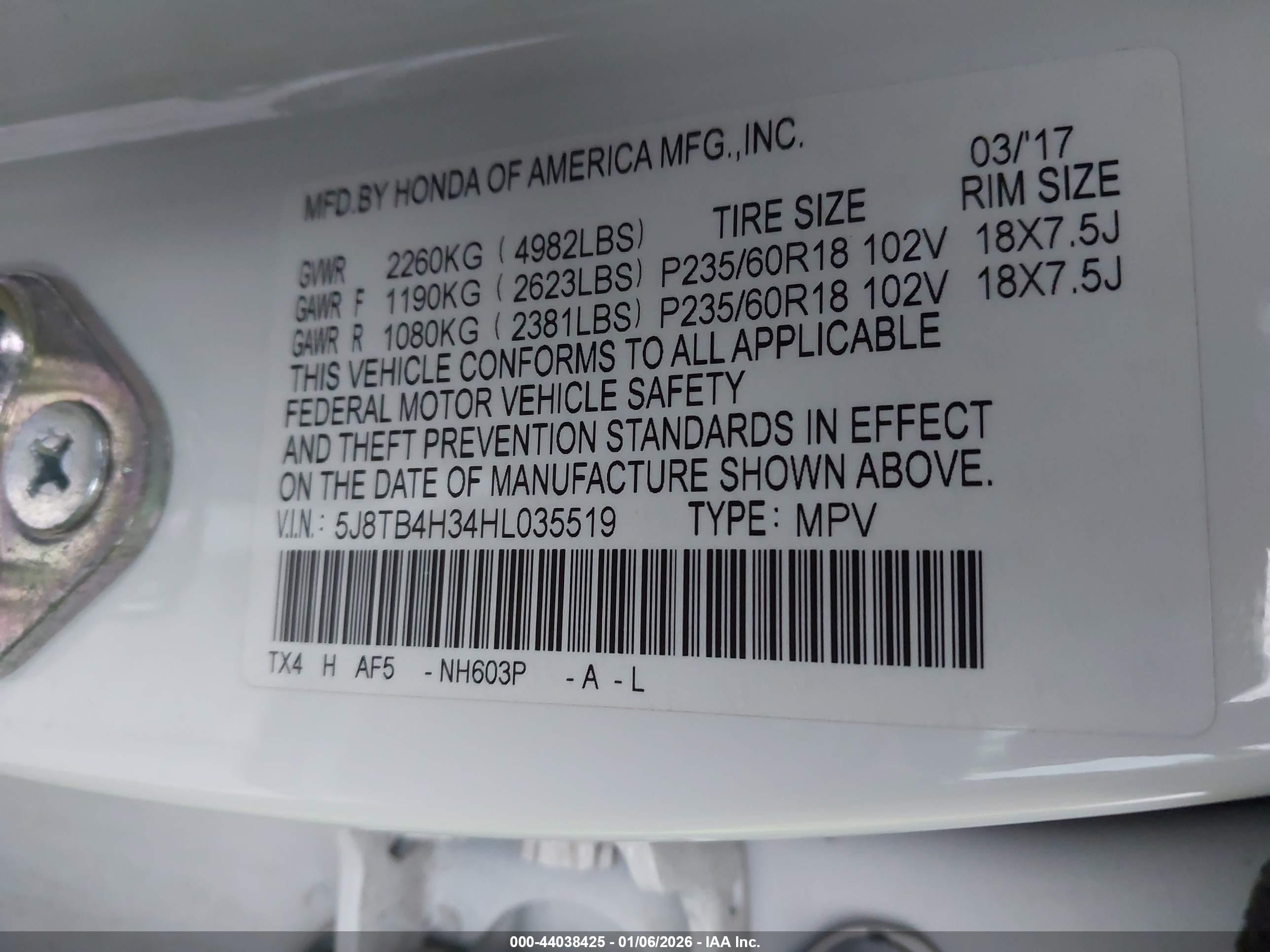 ACURA RDX image 9
