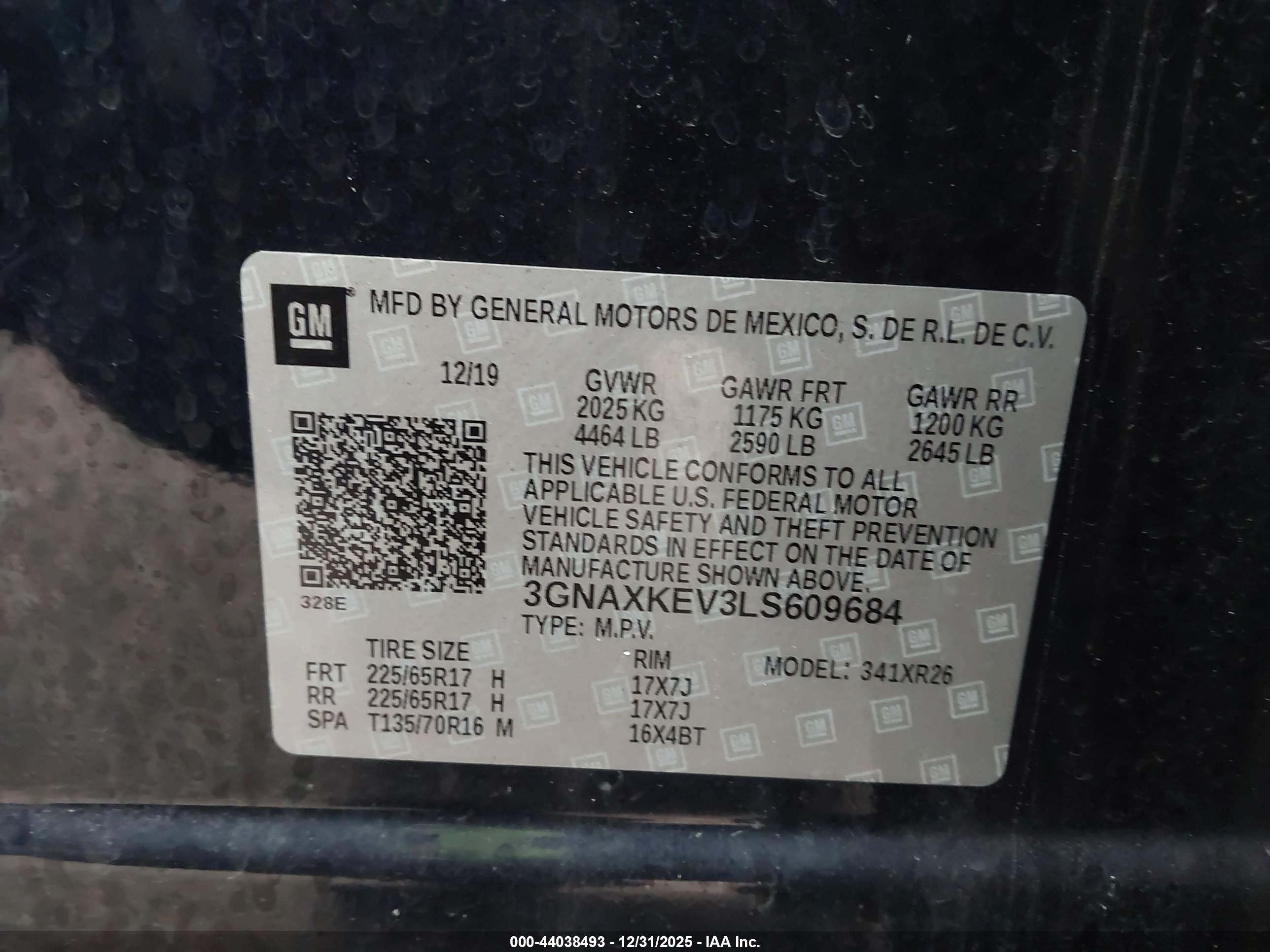 CHEVROLET EQUINOX image 9