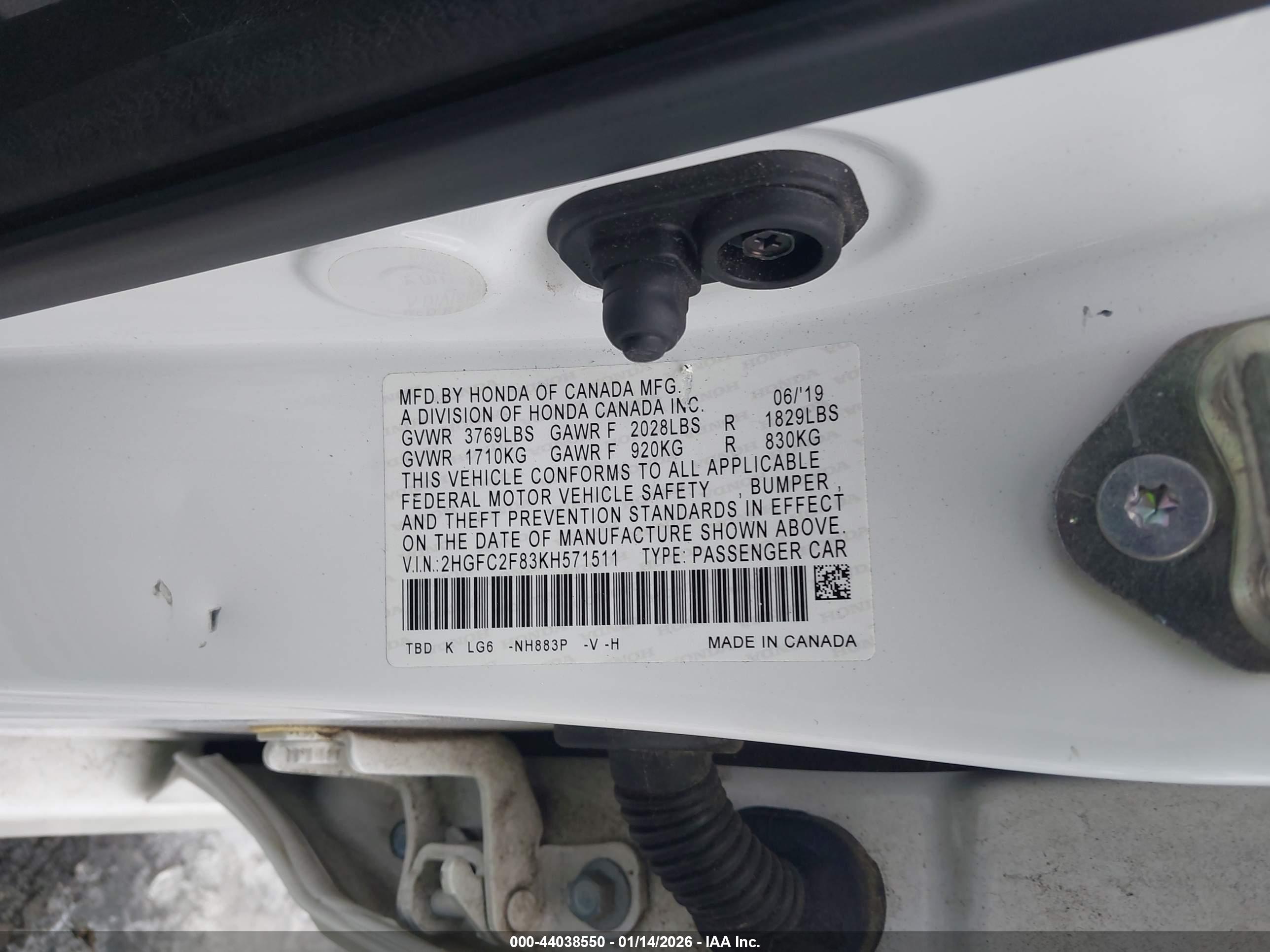 HONDA CIVIC image 9