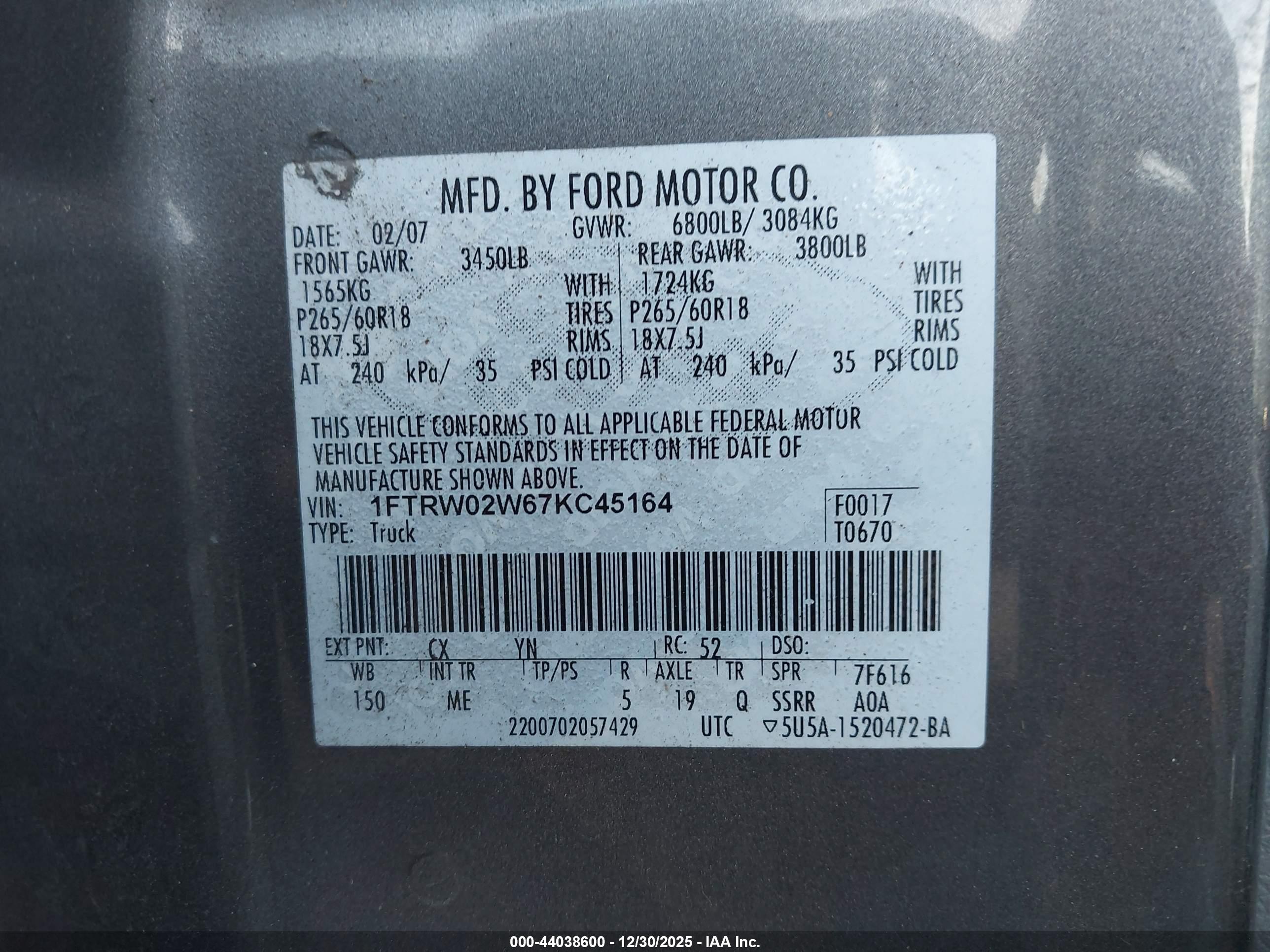 FORD F-150 image 9