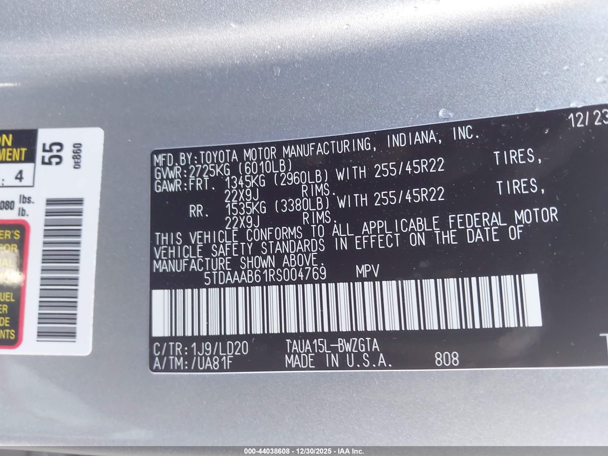 LEXUS TX image 9