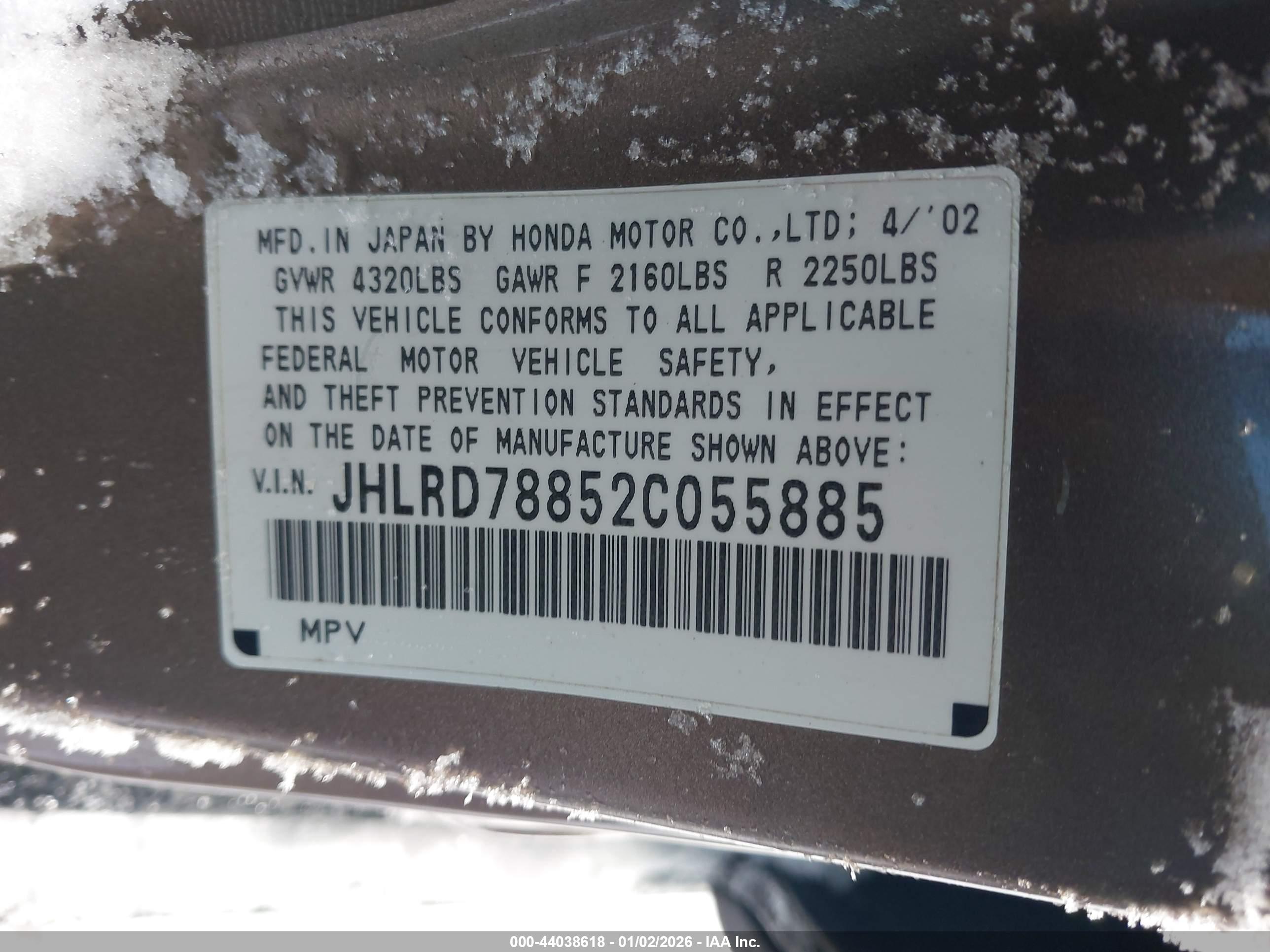 HONDA CR-V image 9
