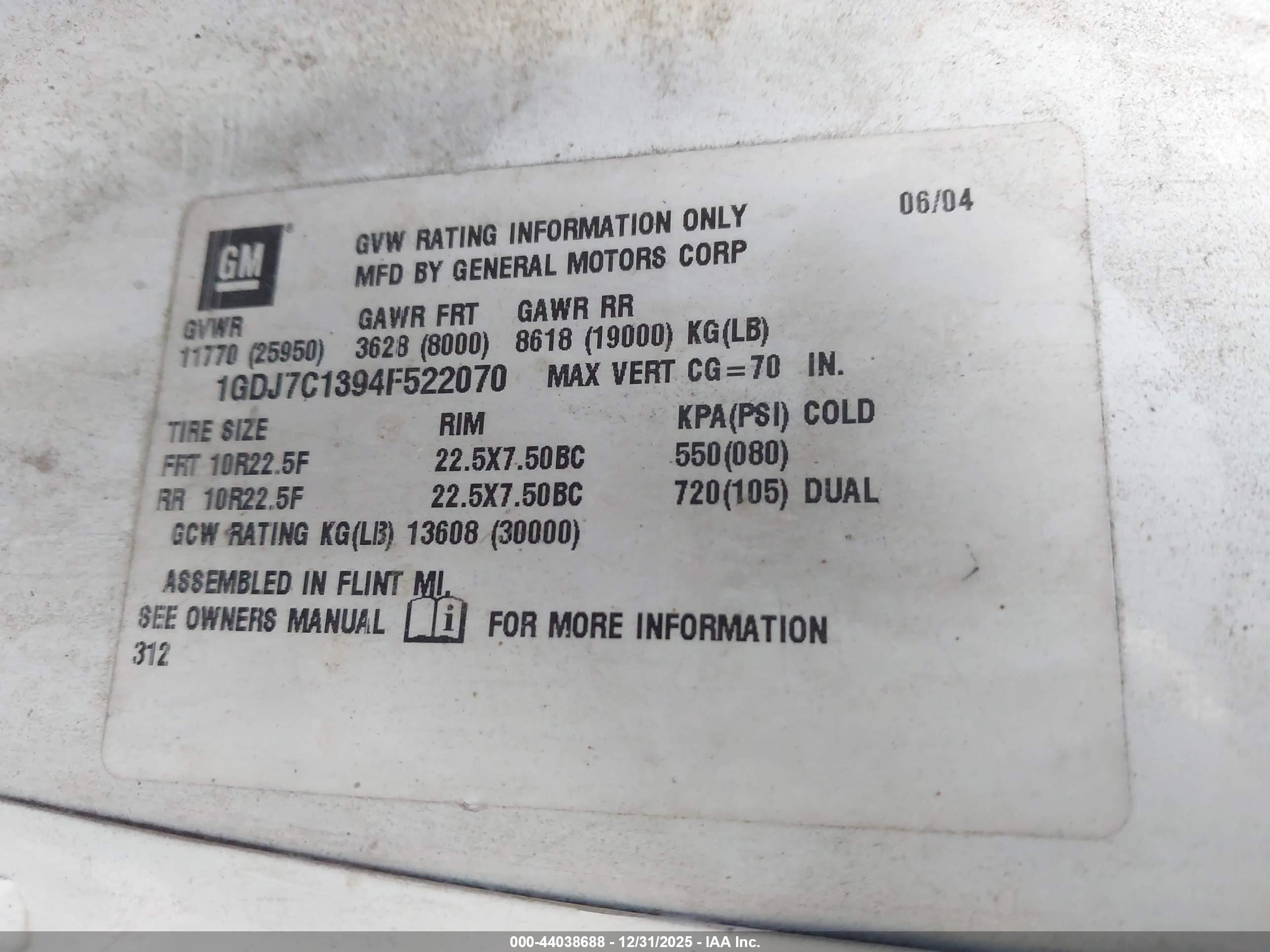 GMC C7500 image 9