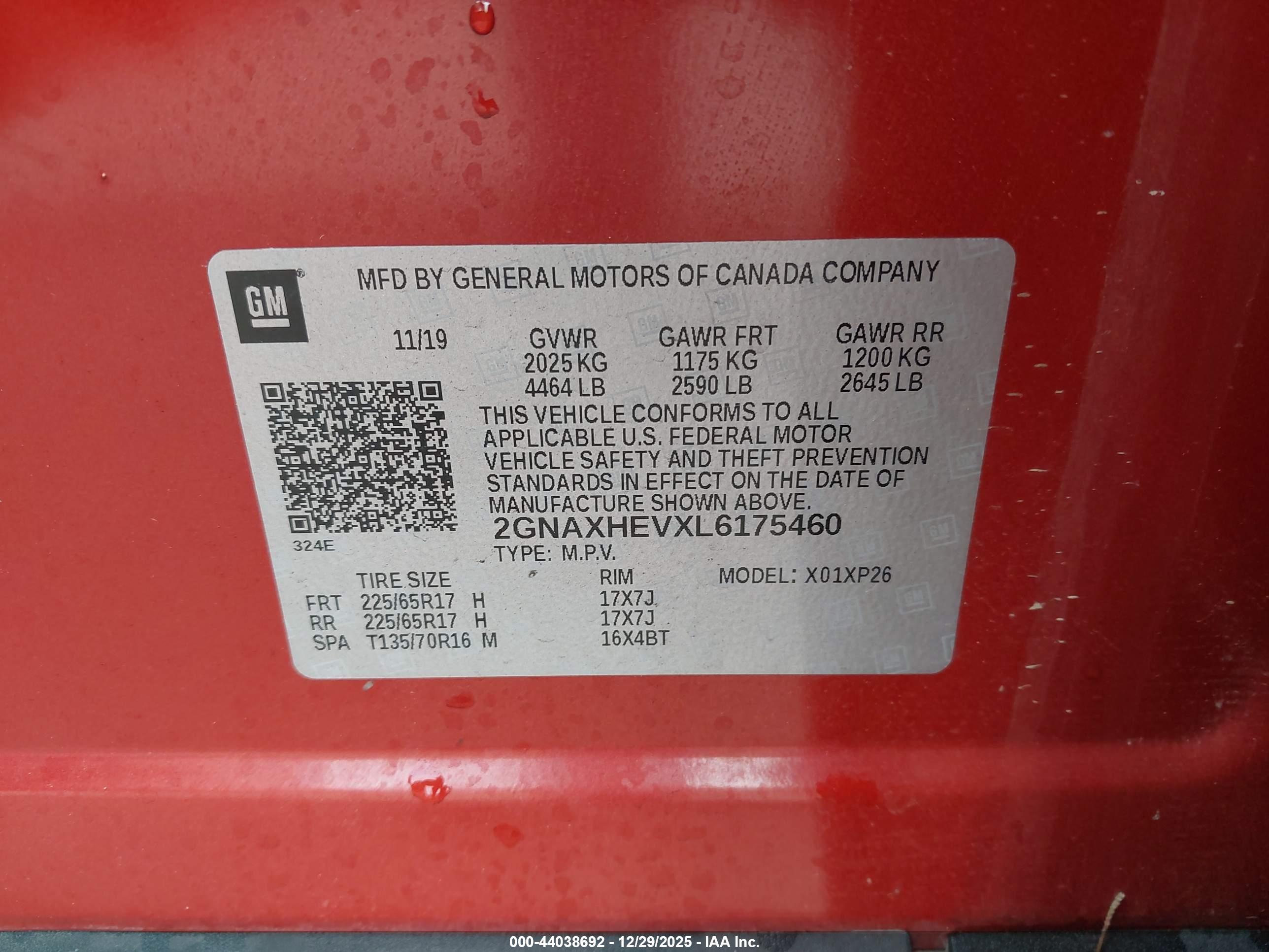 CHEVROLET EQUINOX image 9