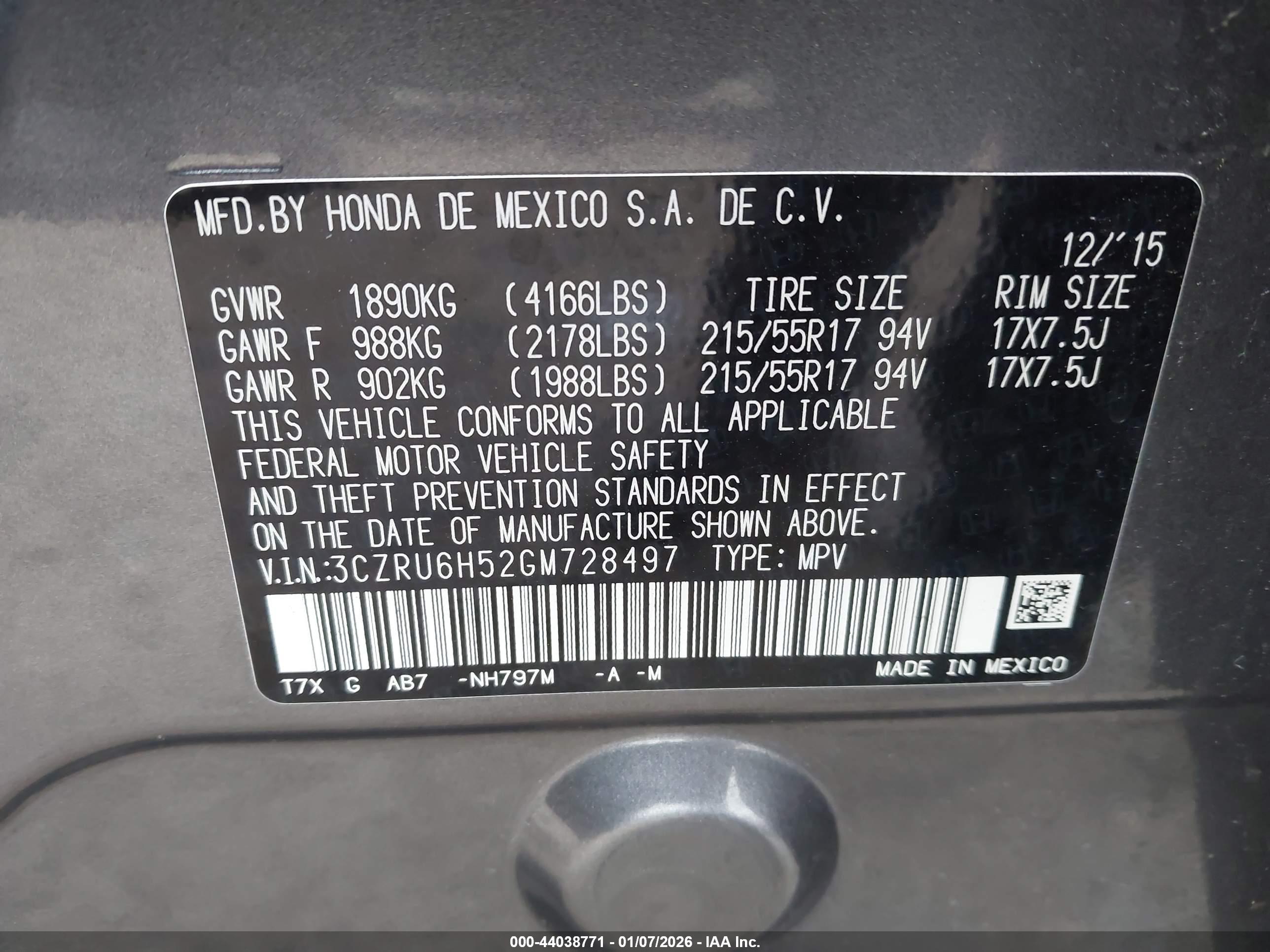 HONDA HR-V image 9