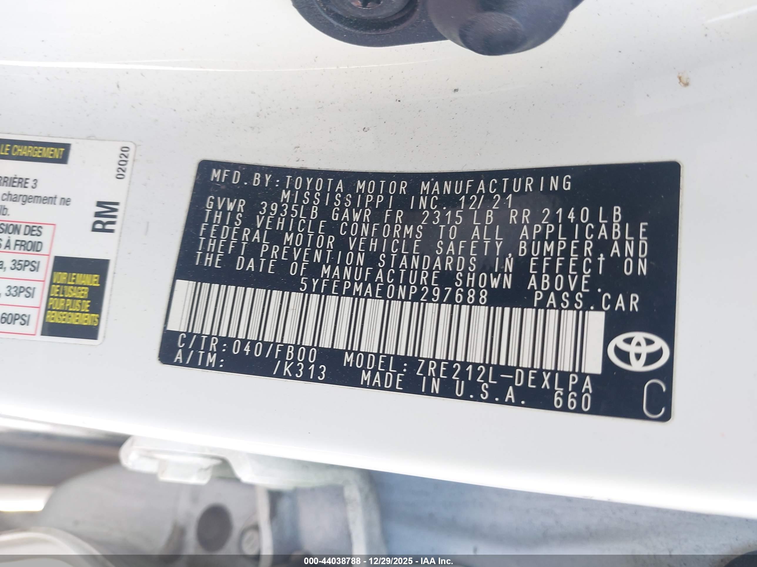 TOYOTA COROLLA image 9