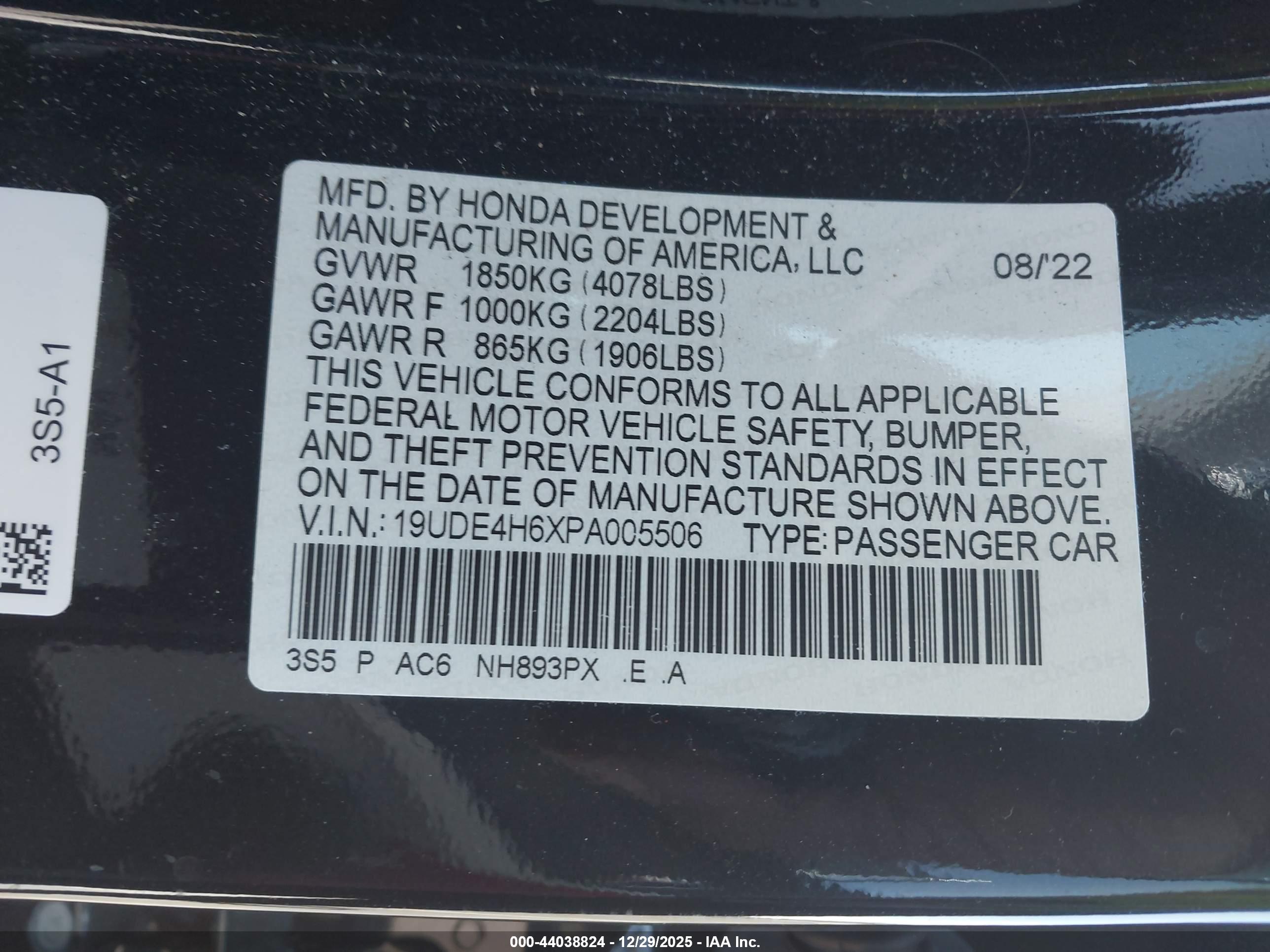 ACURA INTEGRA image 9