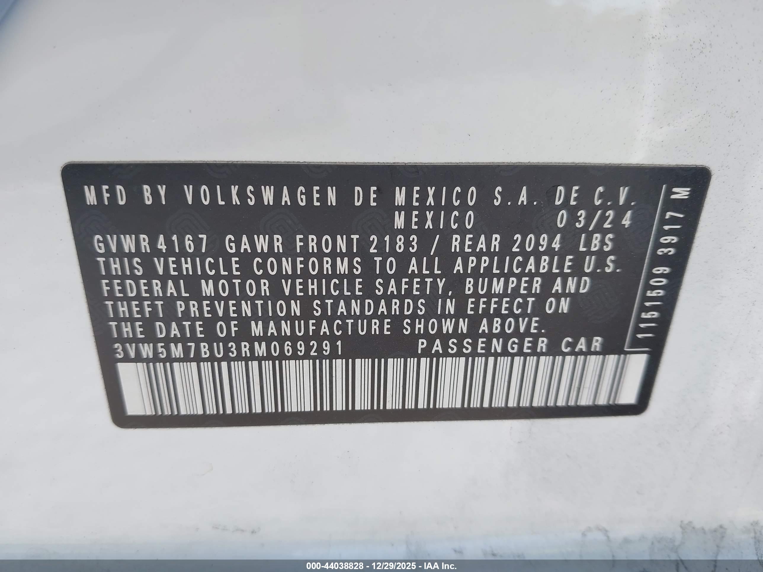 VOLKSWAGEN JETTA image 9