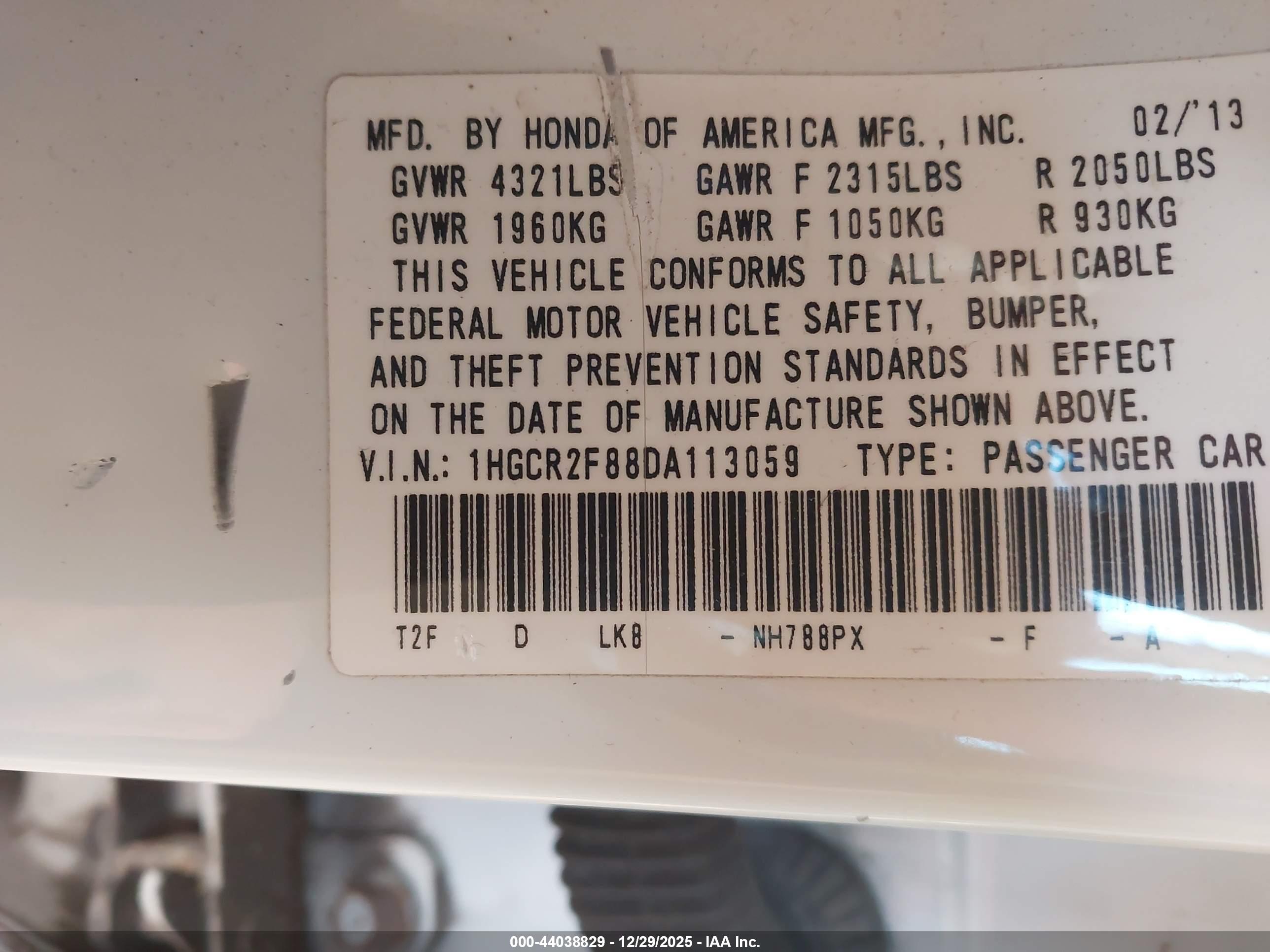 HONDA ACCORD image 9
