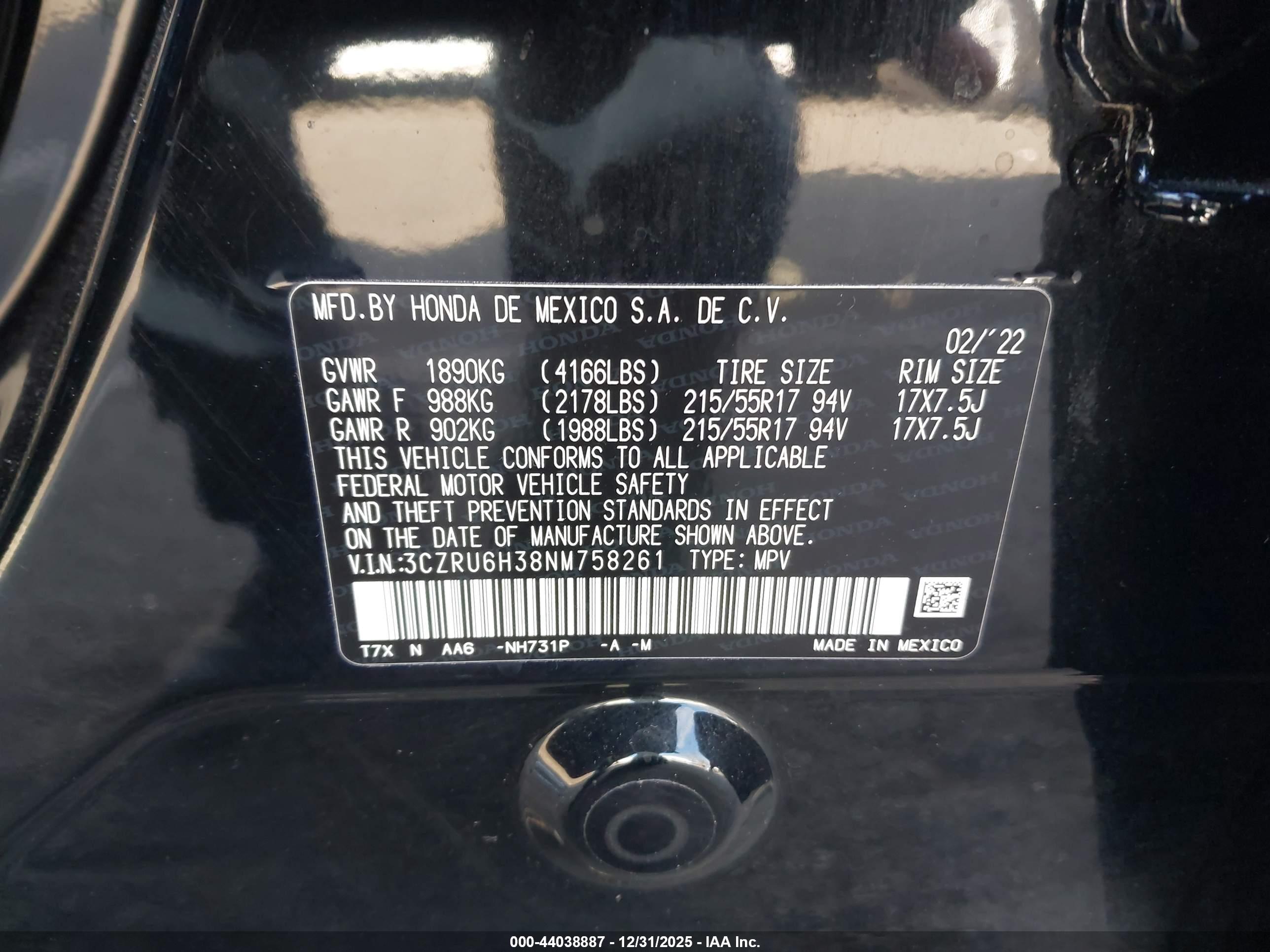 HONDA HR-V image 9
