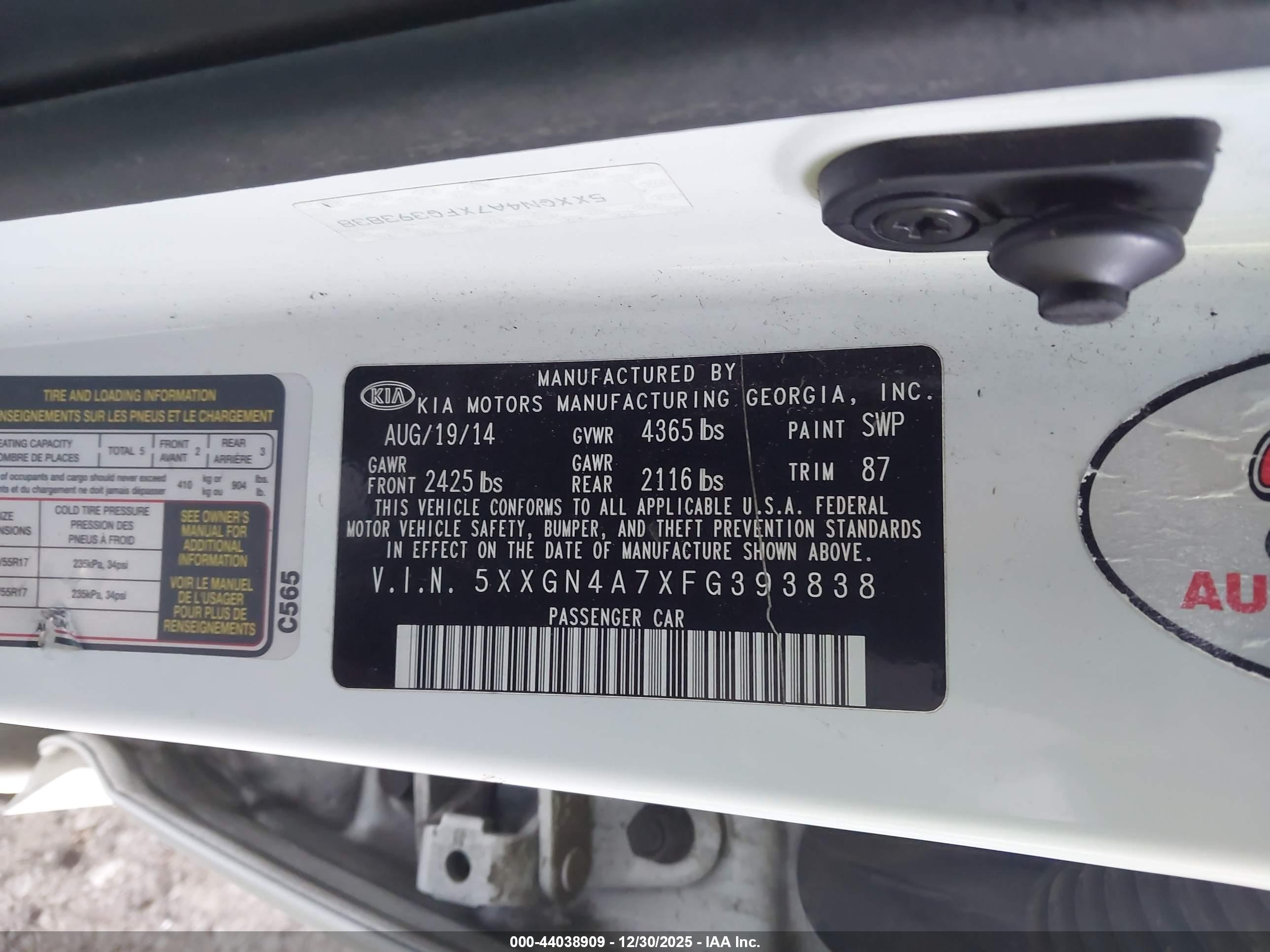 KIA OPTIMA image 9