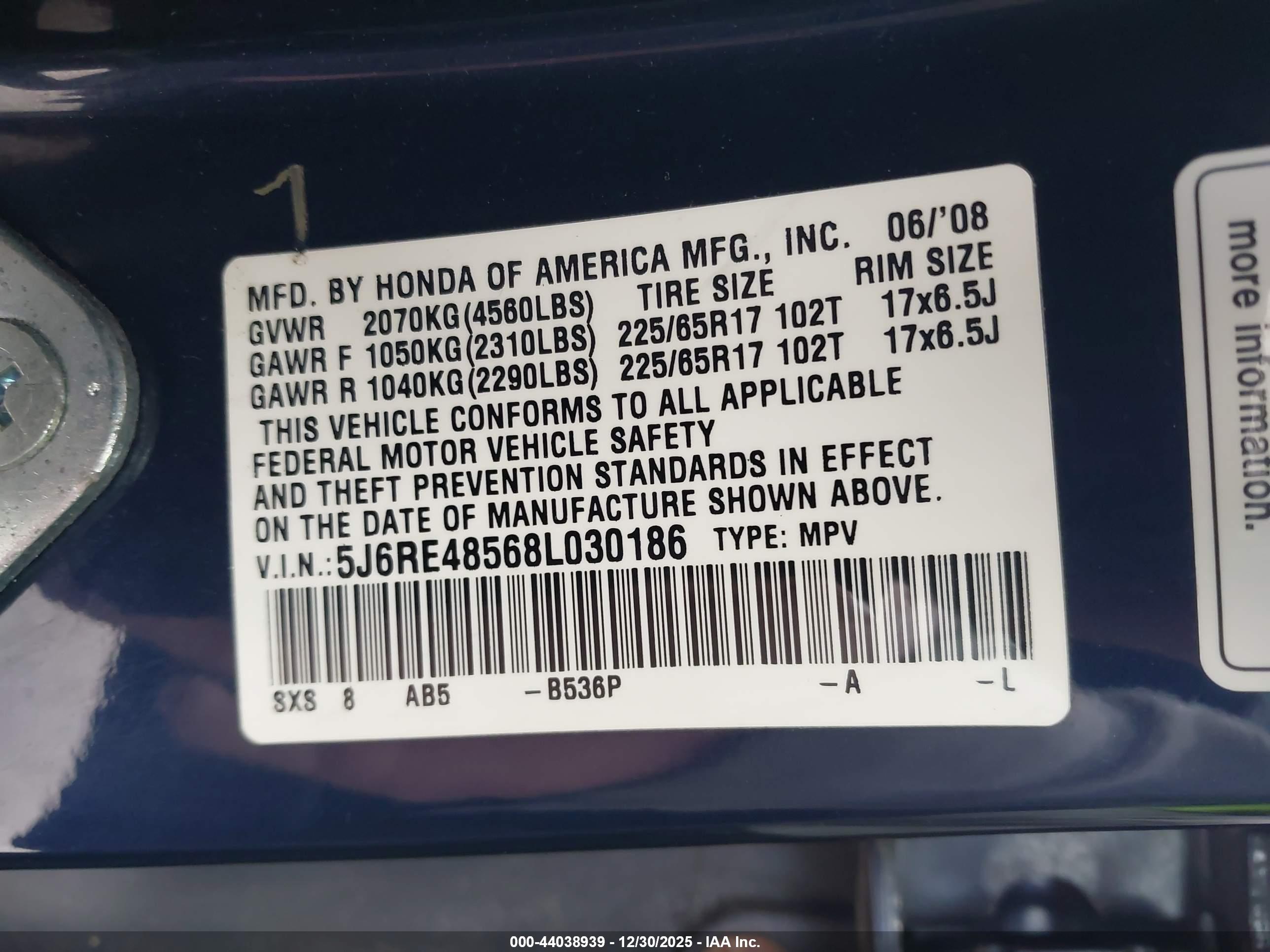 HONDA CR-V image 9