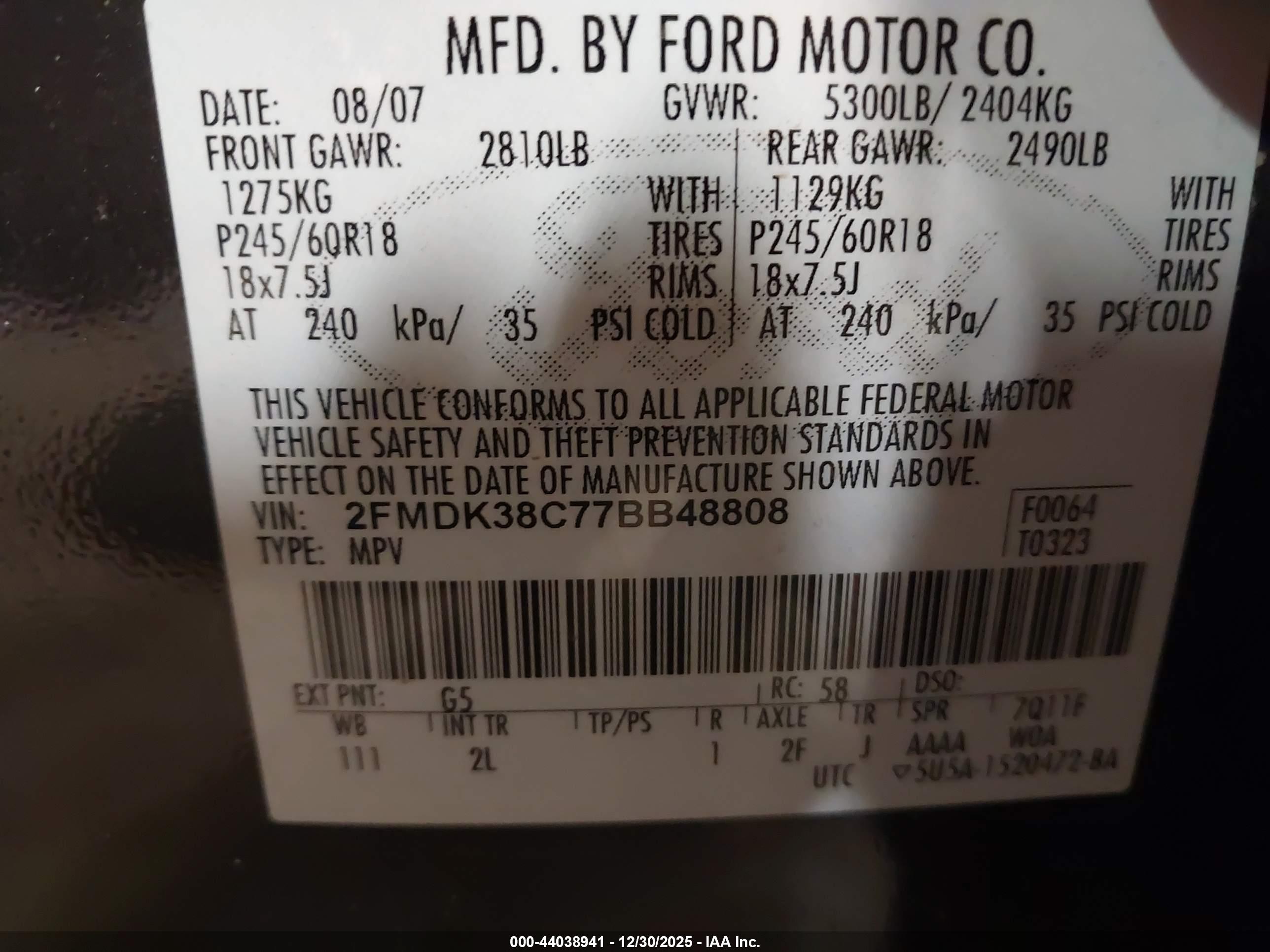 FORD EDGE image 9