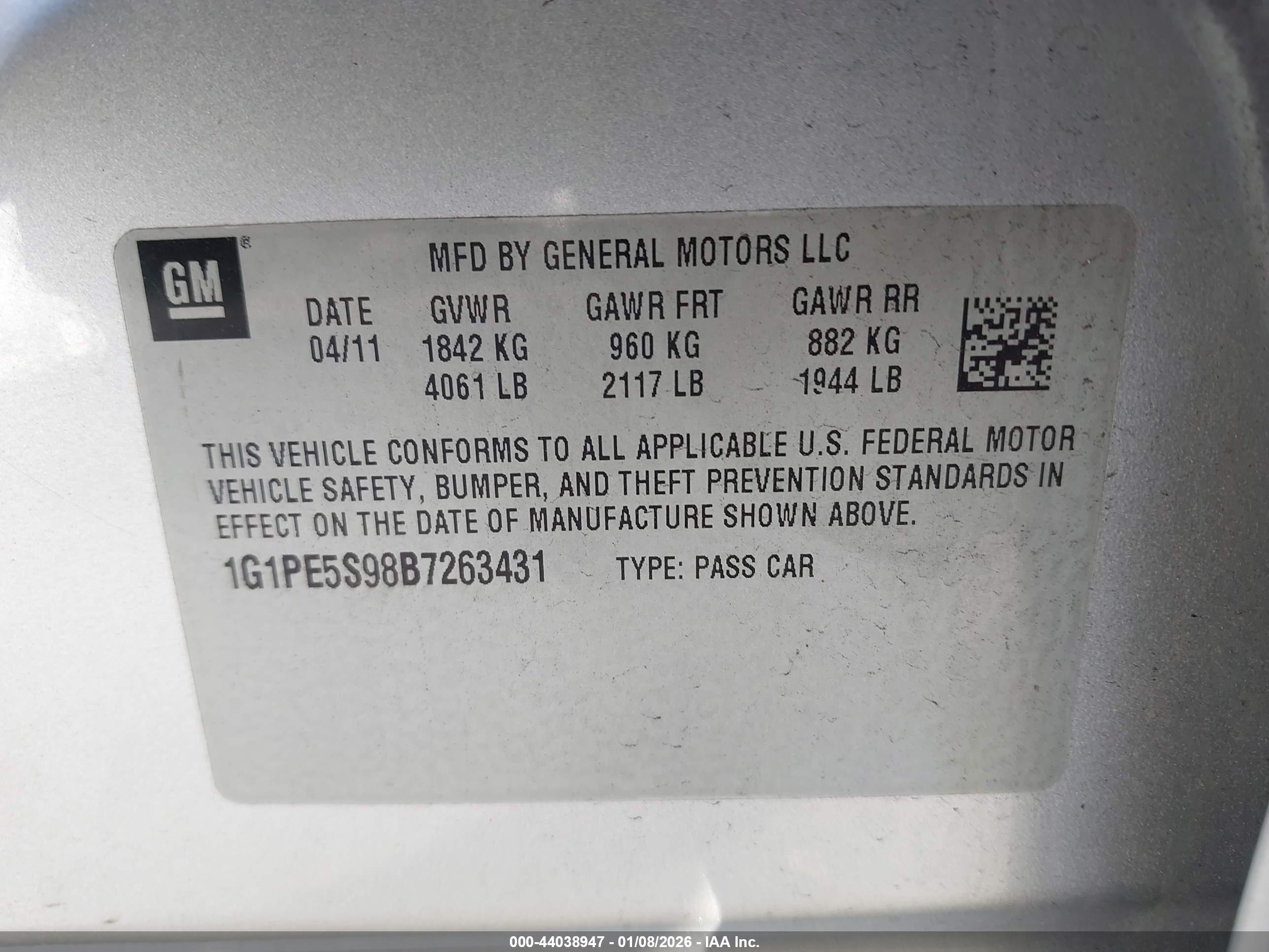 CHEVROLET CRUZE image 9