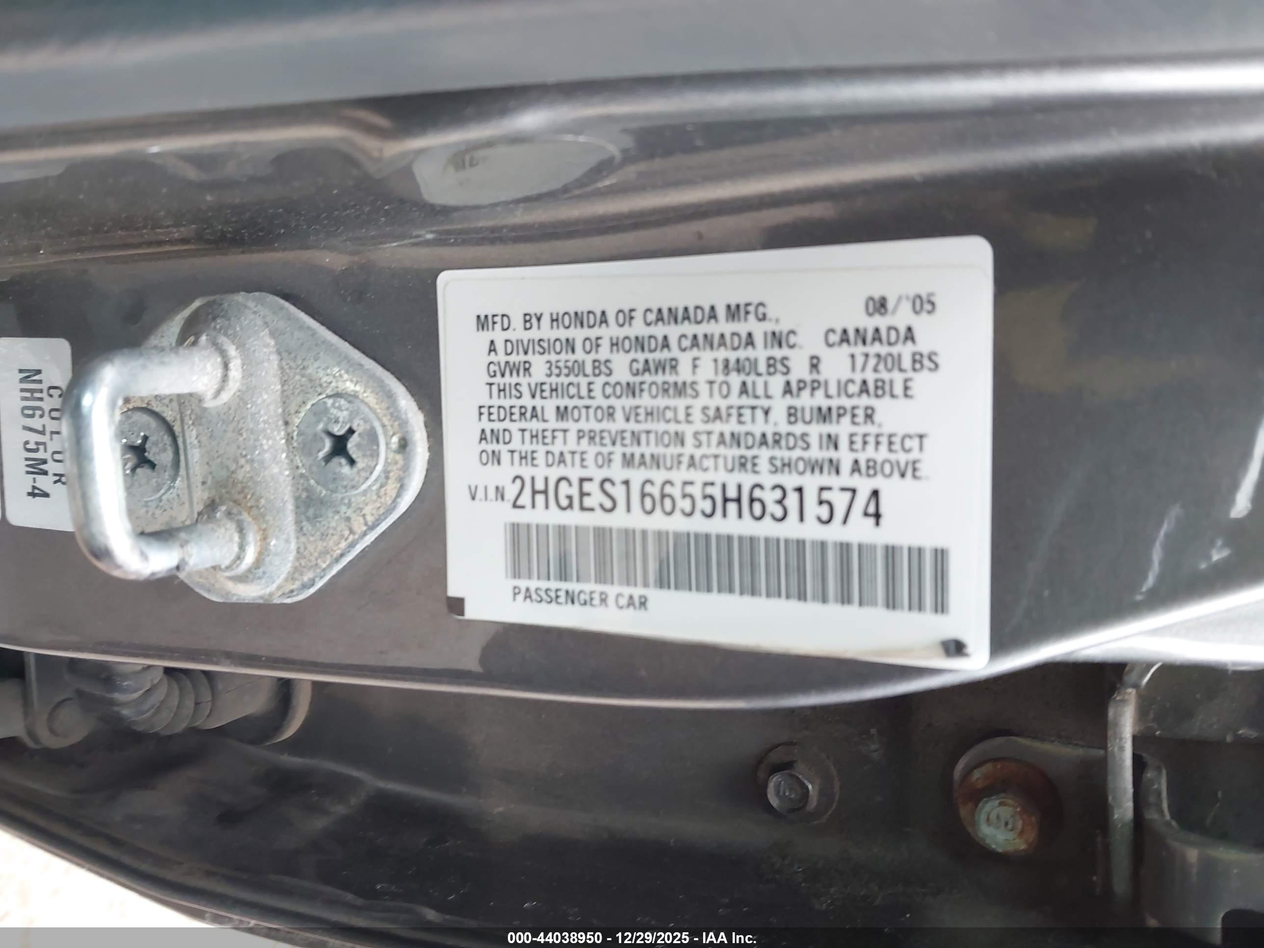HONDA CIVIC image 9