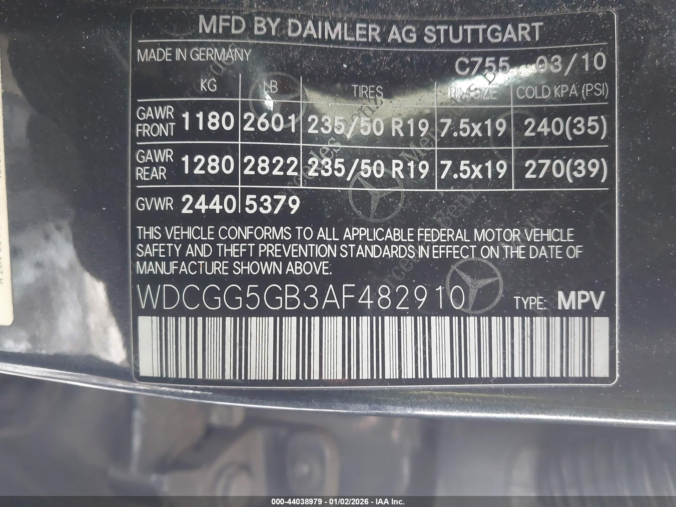 MERCEDES-BENZ GLK image 9