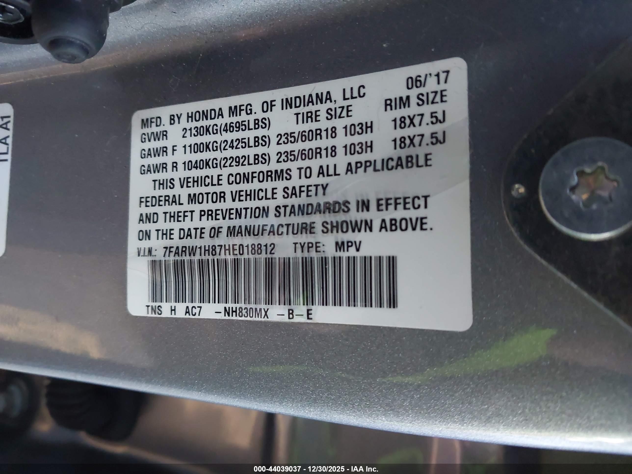 HONDA CR-V image 9