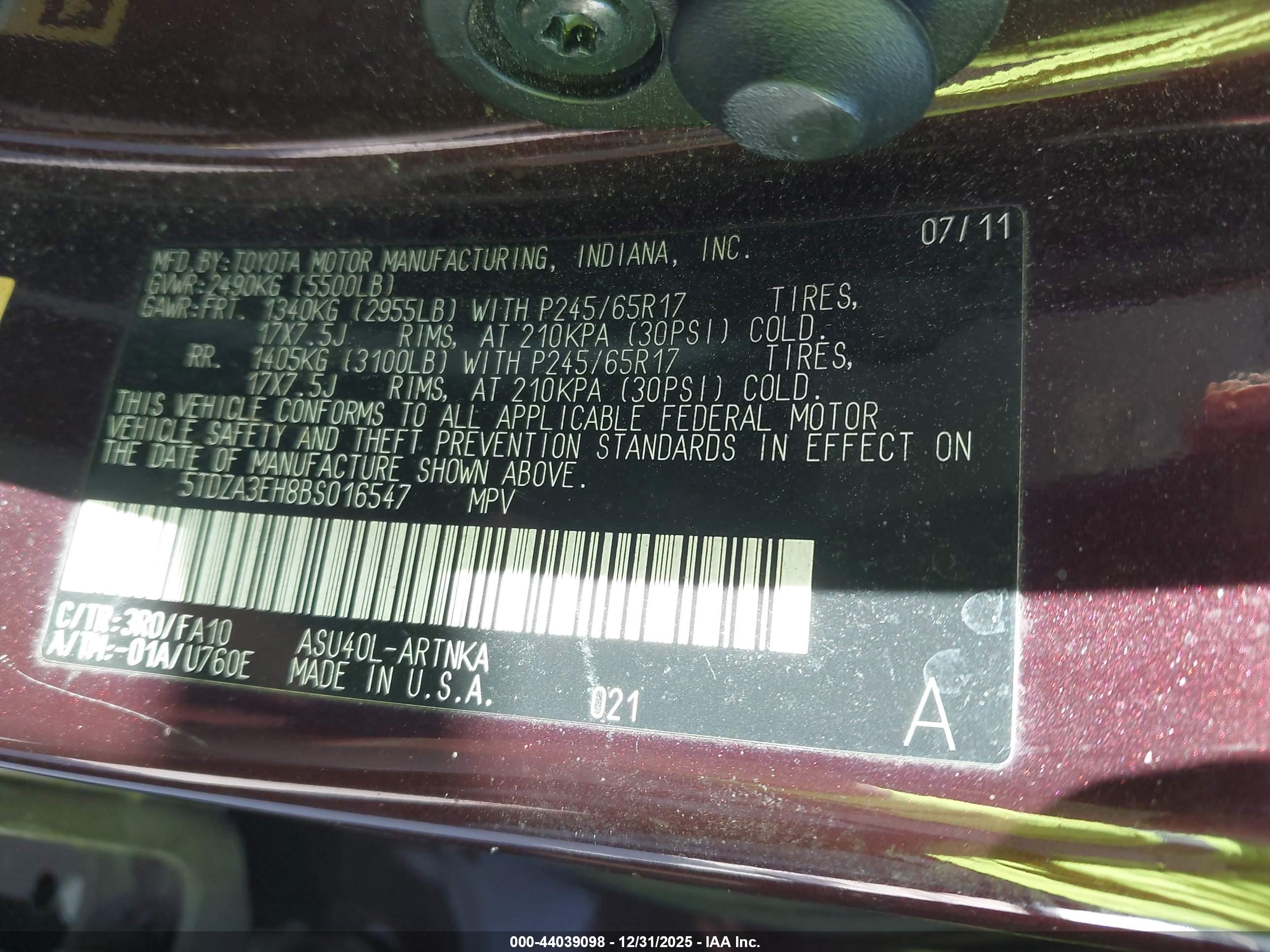 TOYOTA HIGHLANDER image 9