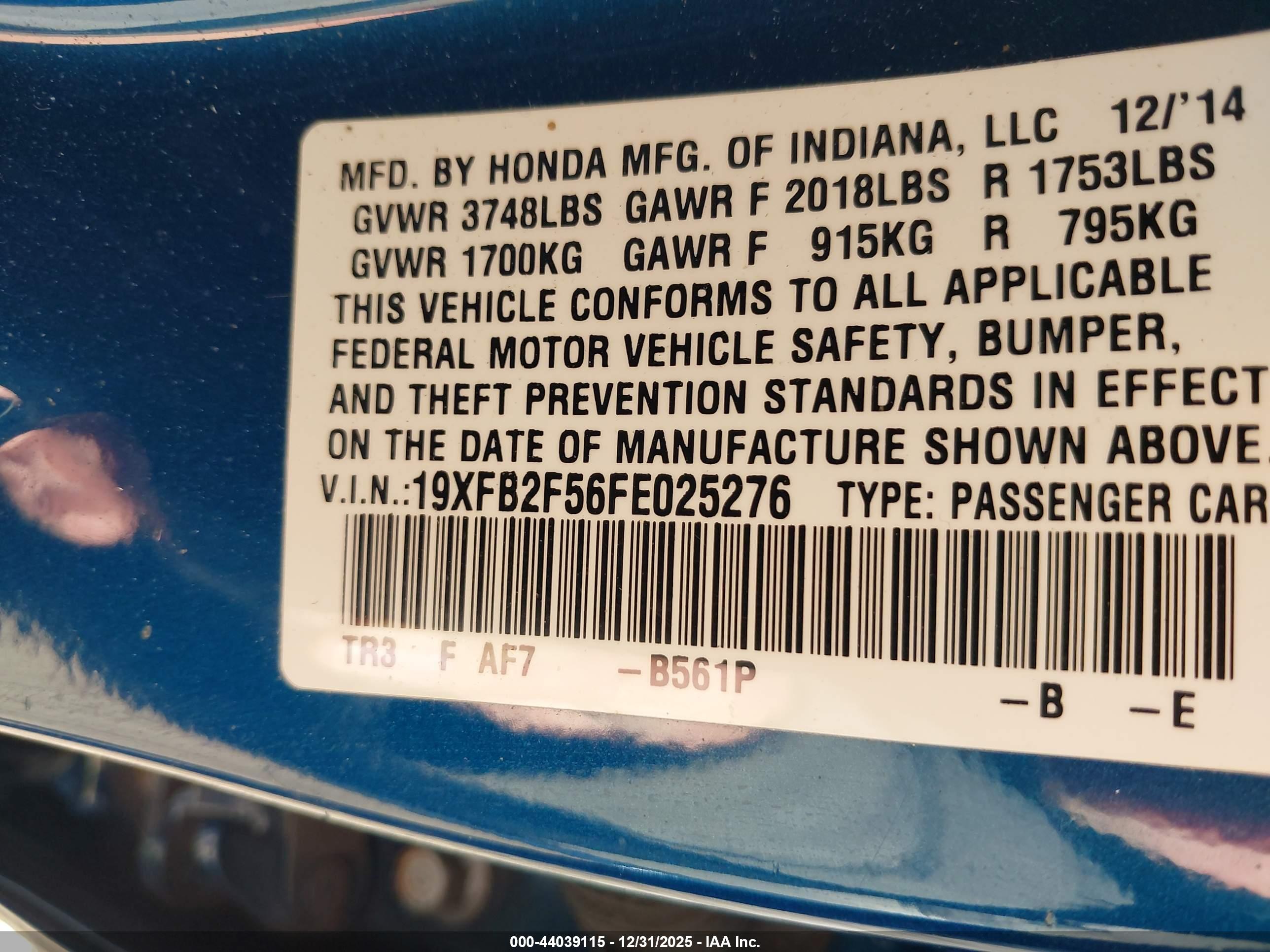 HONDA CIVIC image 9