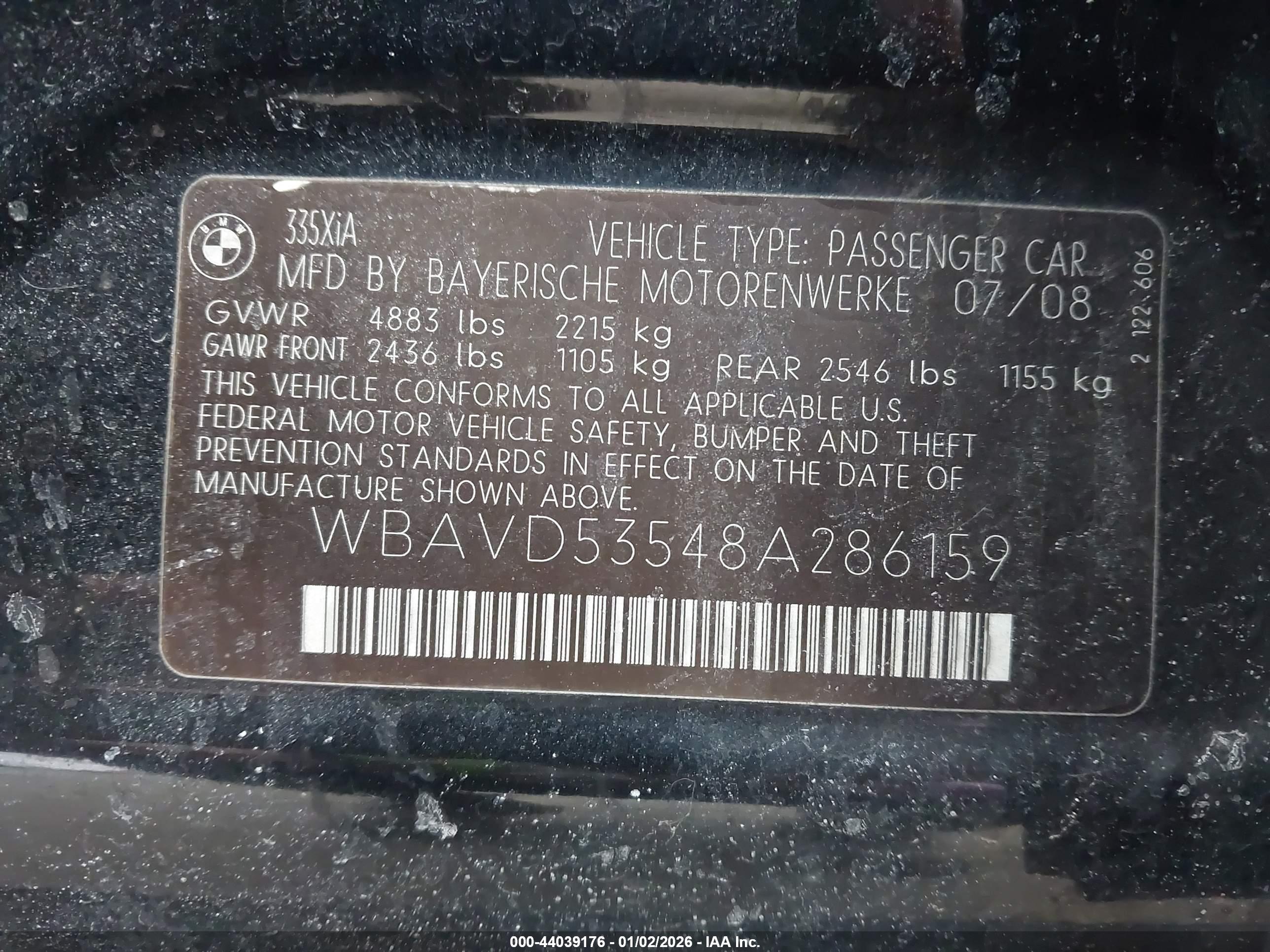 BMW 335XI image 9