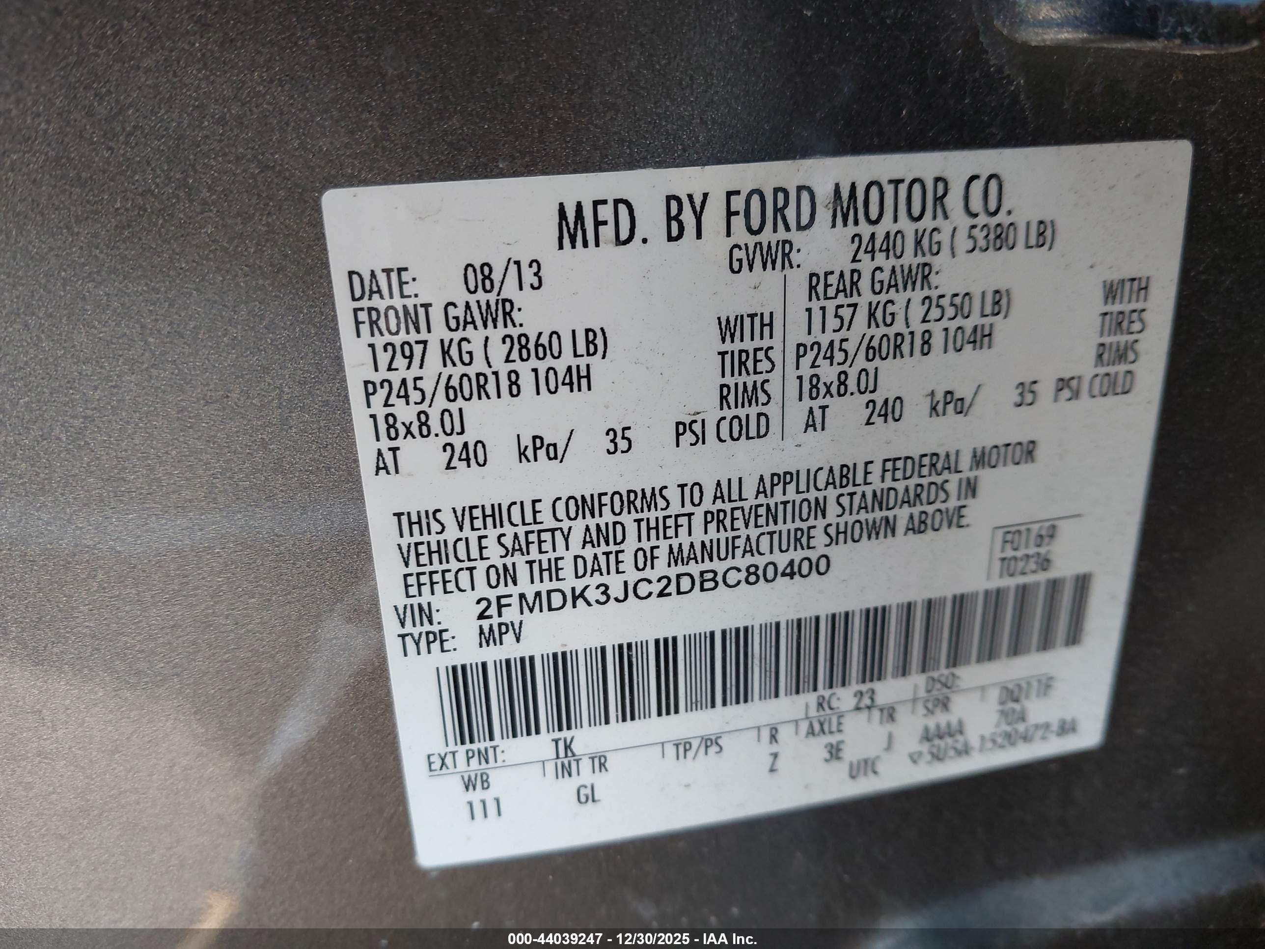 FORD EDGE image 9