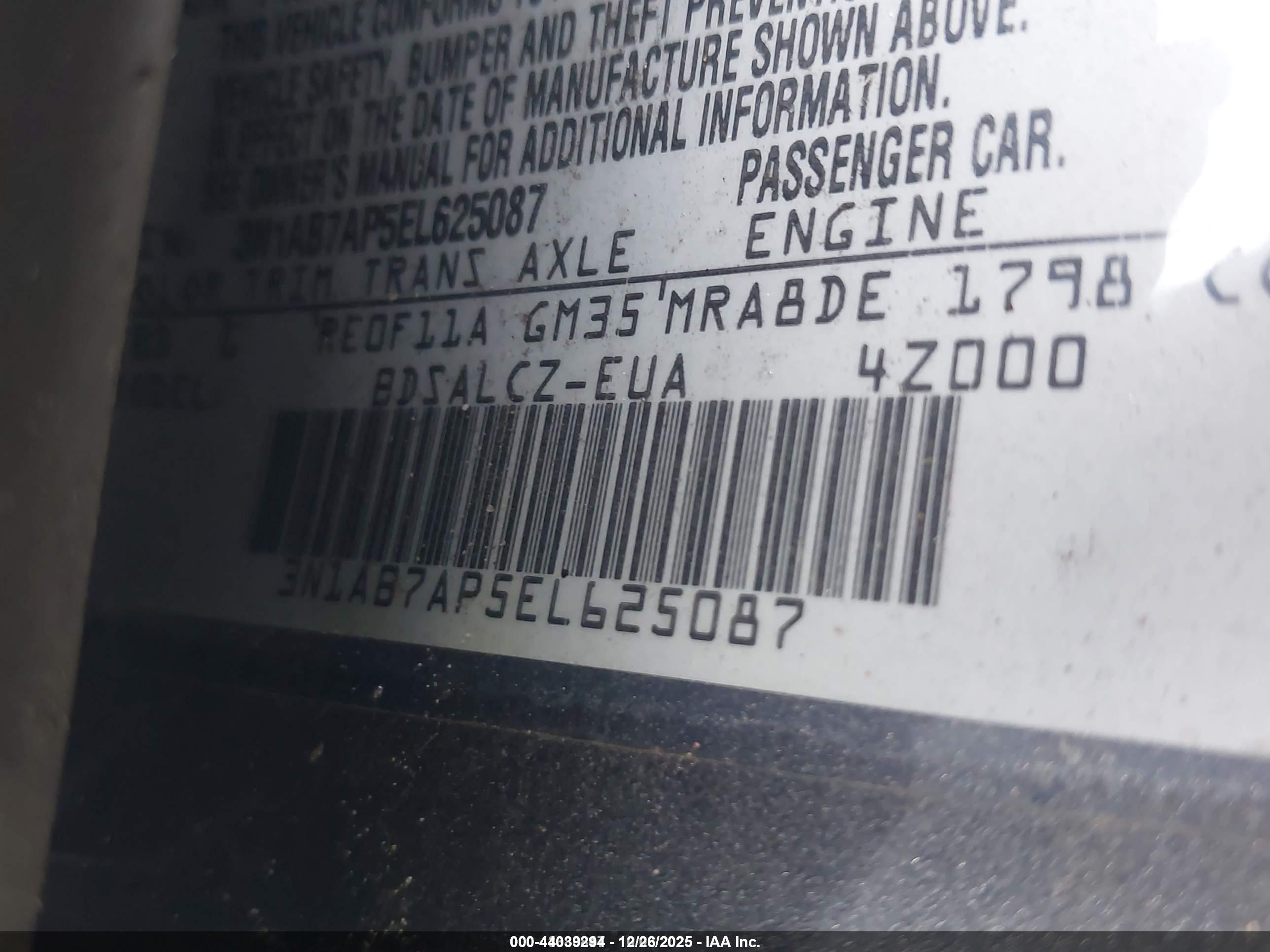 NISSAN SENTRA image 9