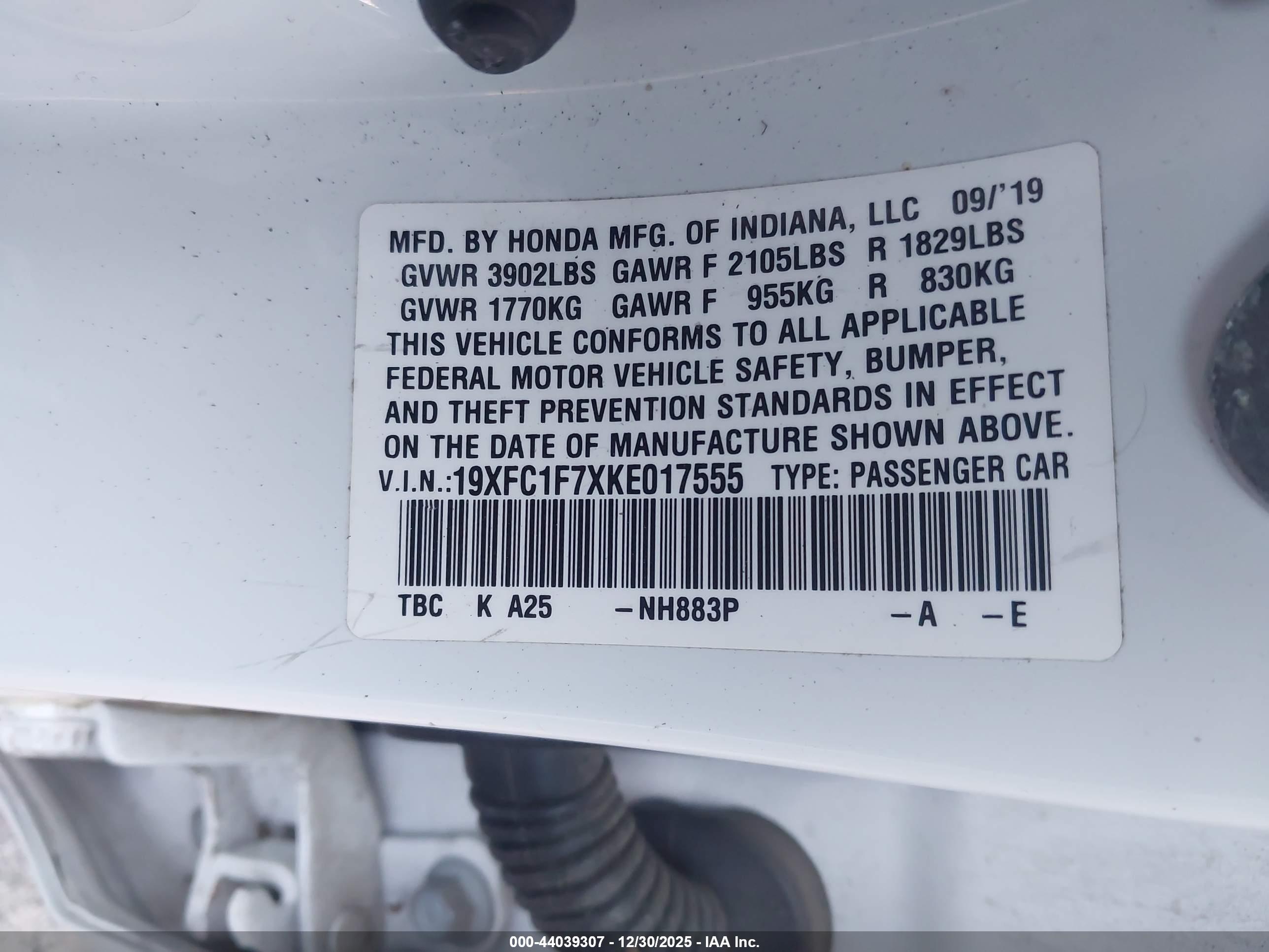 HONDA CIVIC image 9