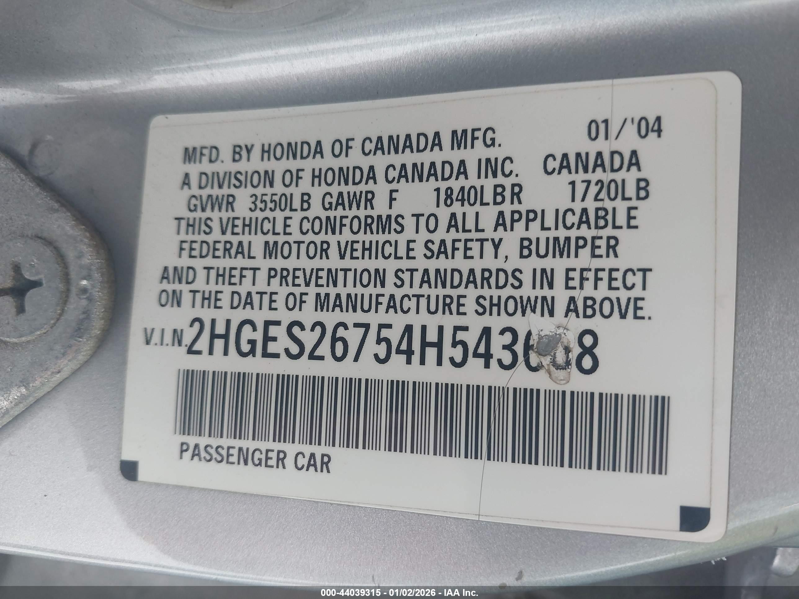 HONDA CIVIC image 9