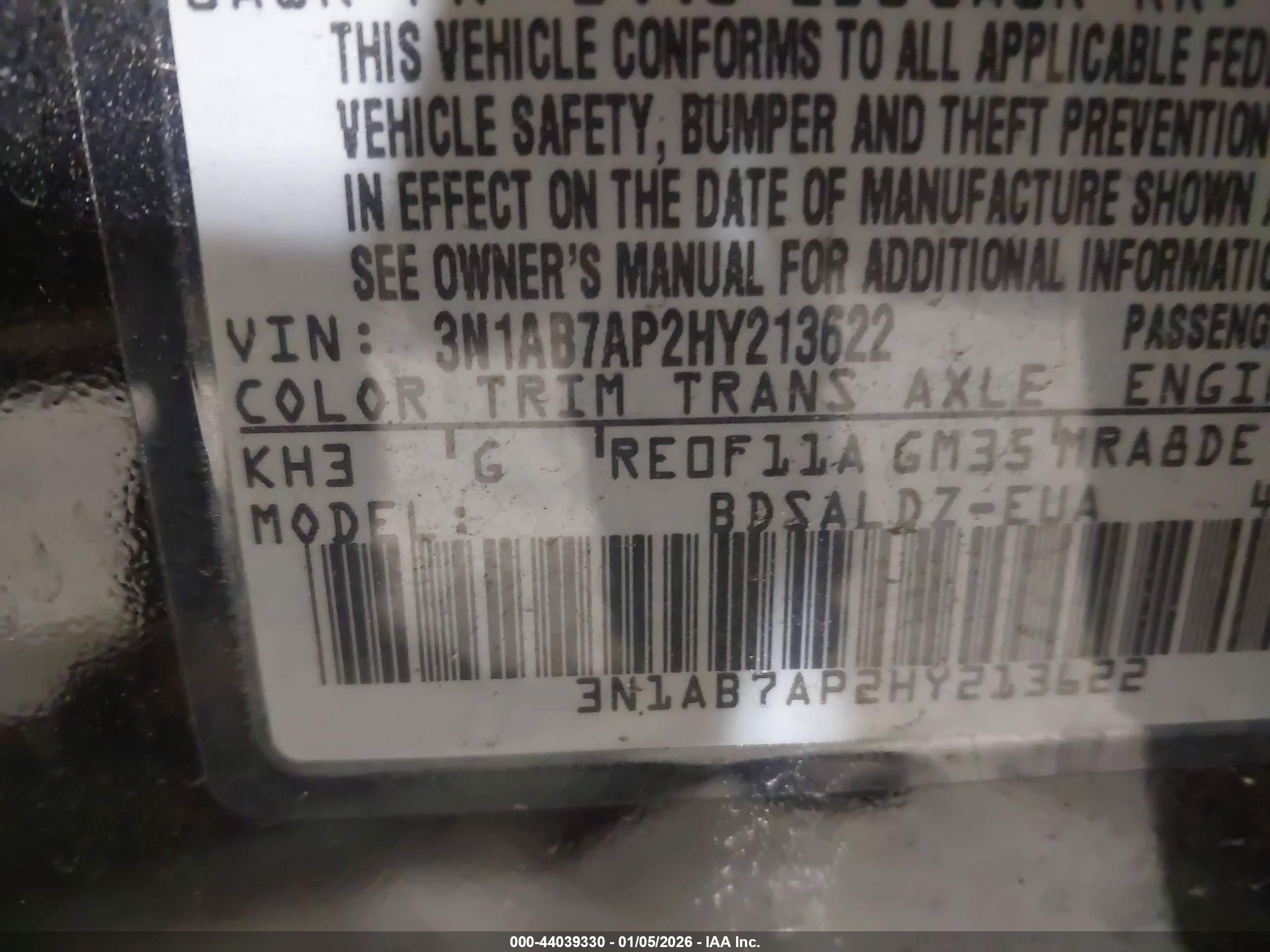 NISSAN SENTRA image 9