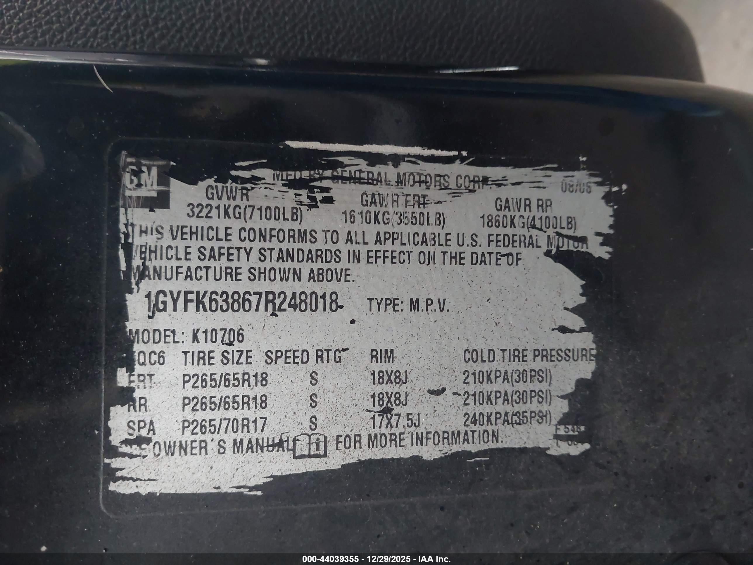 CADILLAC ESCALADE image 9