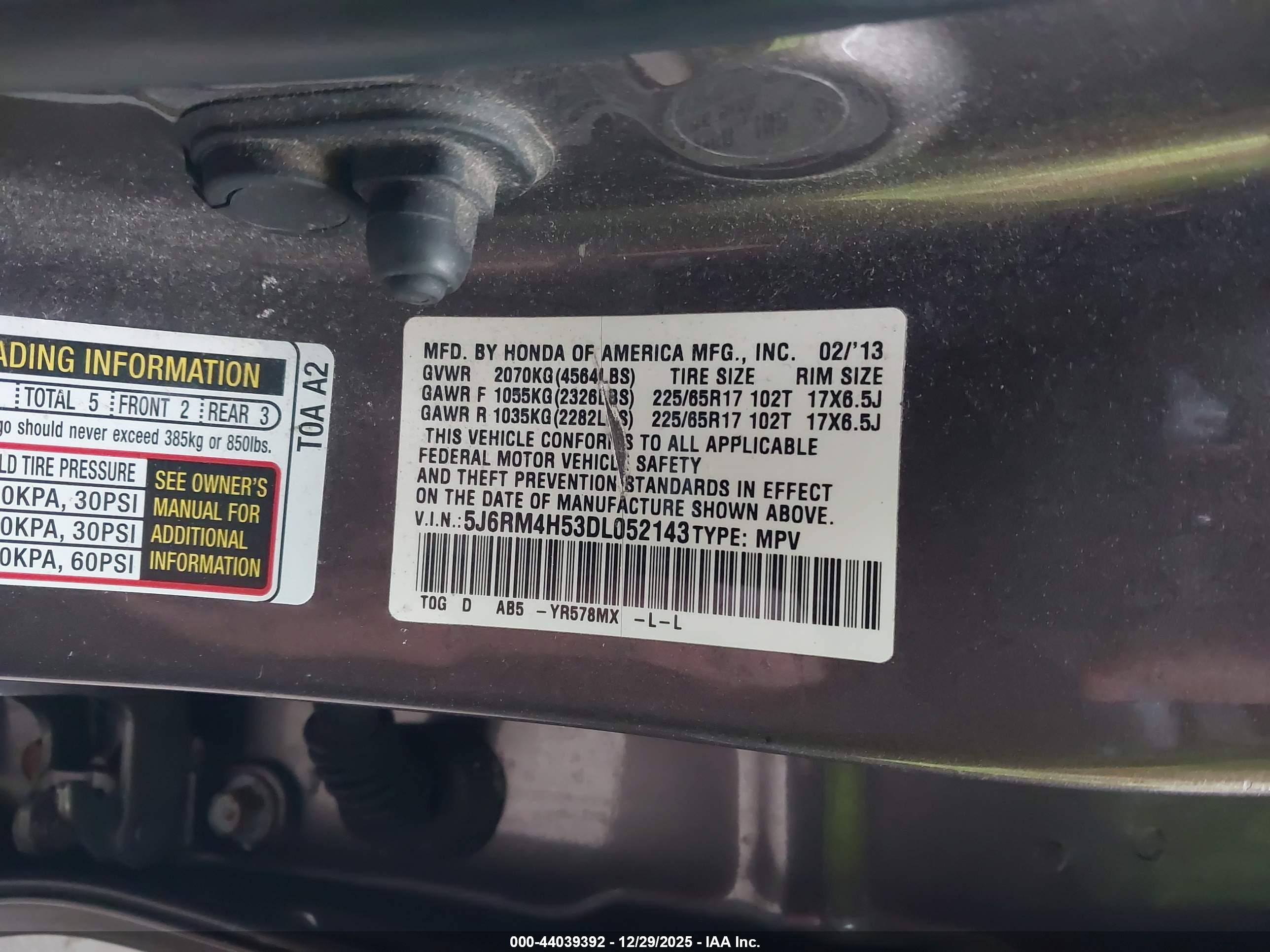 HONDA CR-V image 9