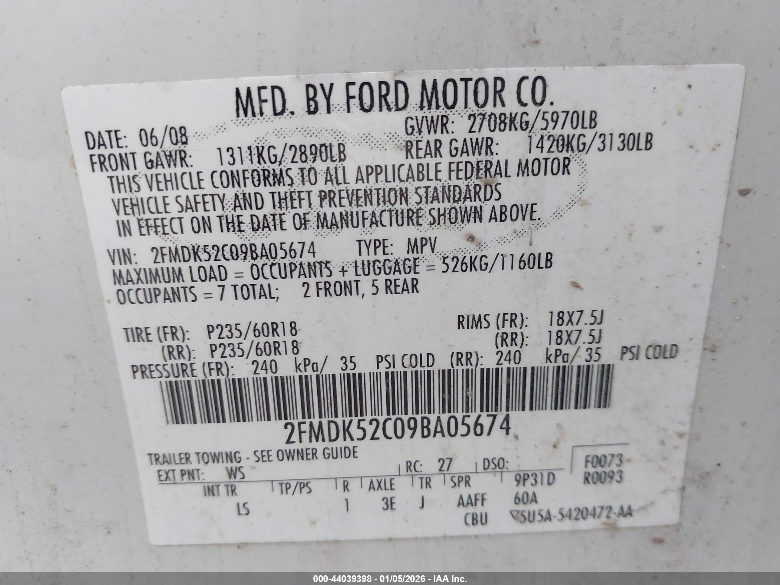 FORD FLEX image 9