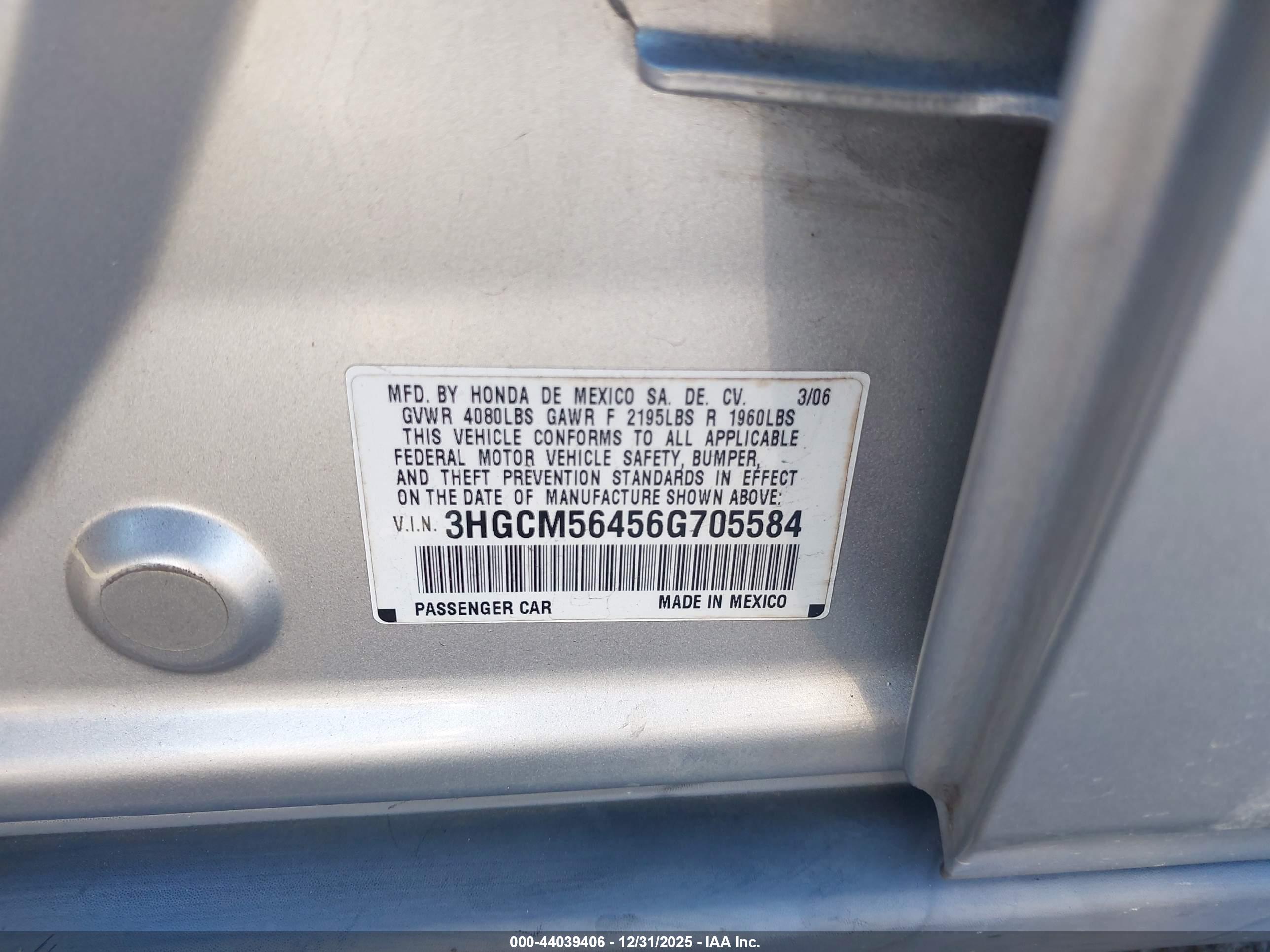 HONDA ACCORD image 9