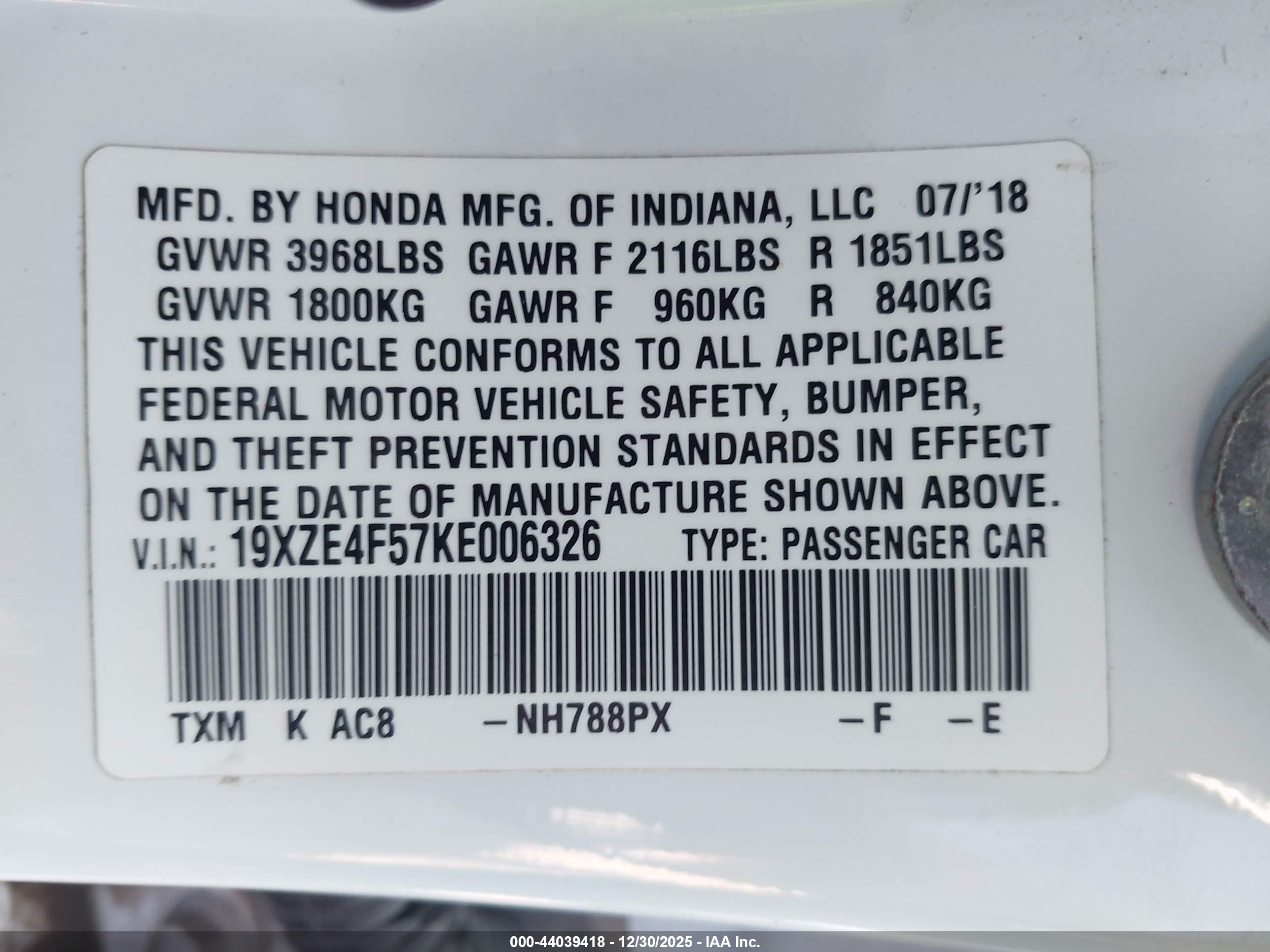 HONDA INSIGHT image 9